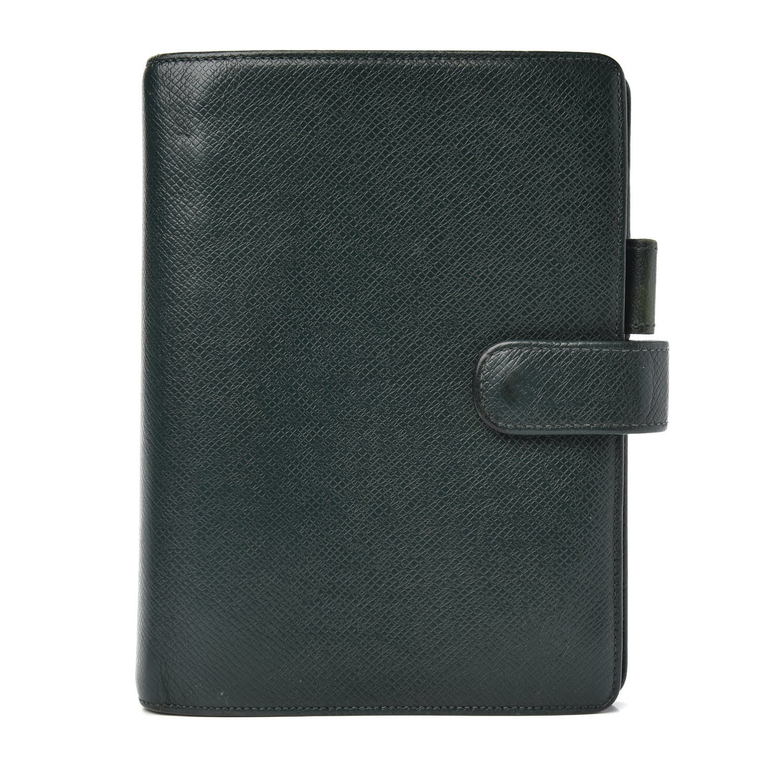 Louis Vuitton Taiga Medium Ring Agenda Cover Epicea 1 of 12