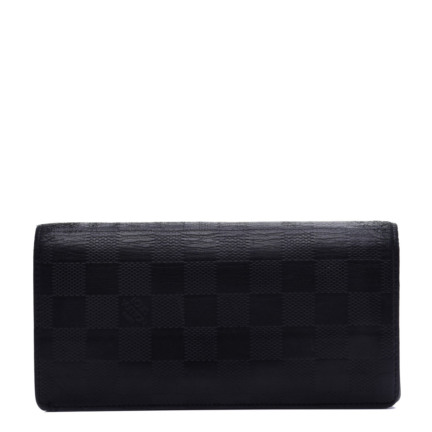 Louis Vuitton Damier Infini Brazza Wallet Onyx 1 of 12