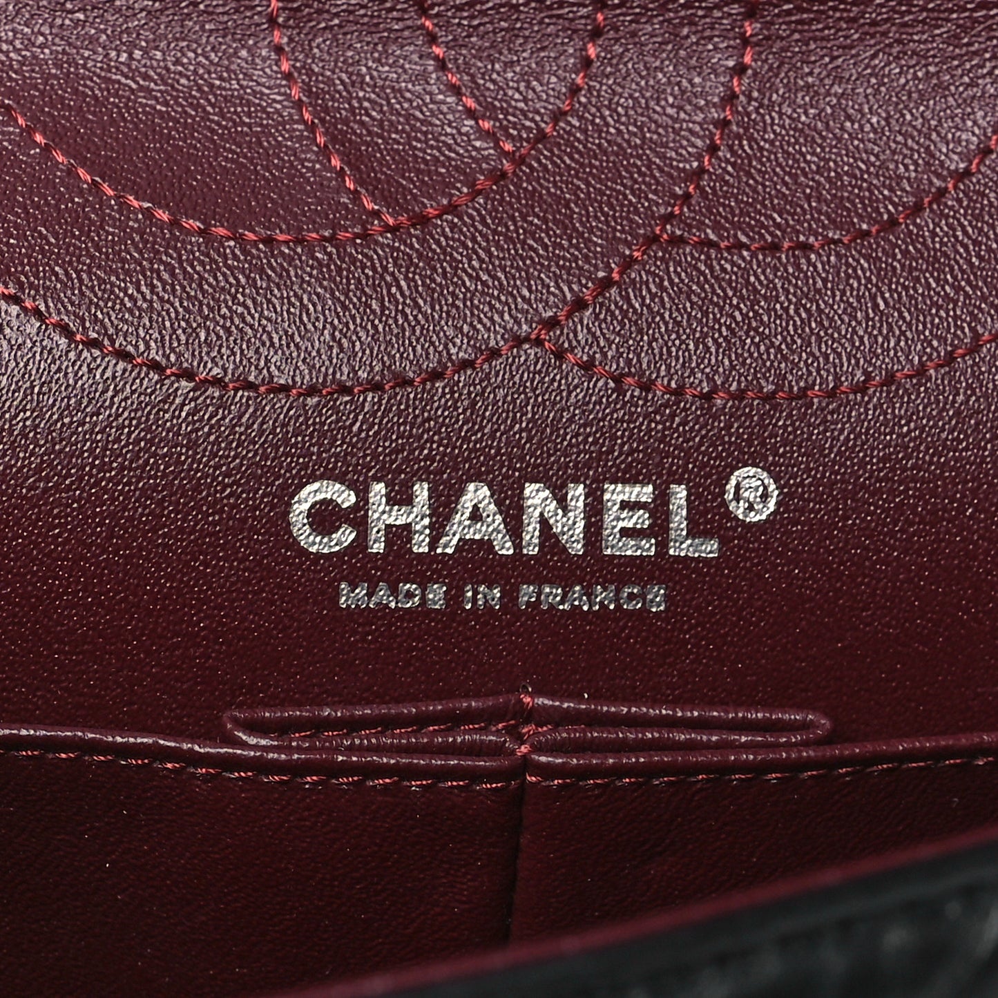 Aged Calfskin Quilted 2.55 Reissue 226 Flap Black