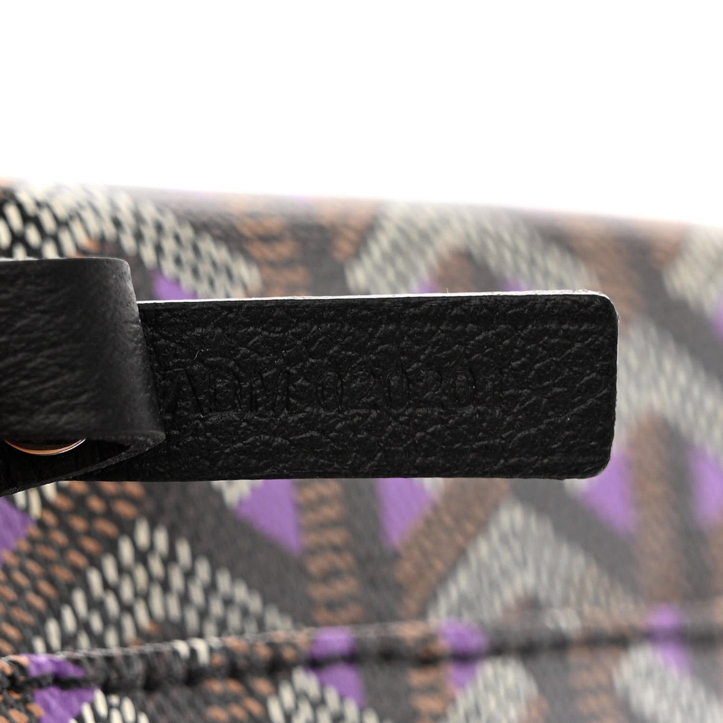 Goyardine Saint Louis Claire Voie PM Black Violet