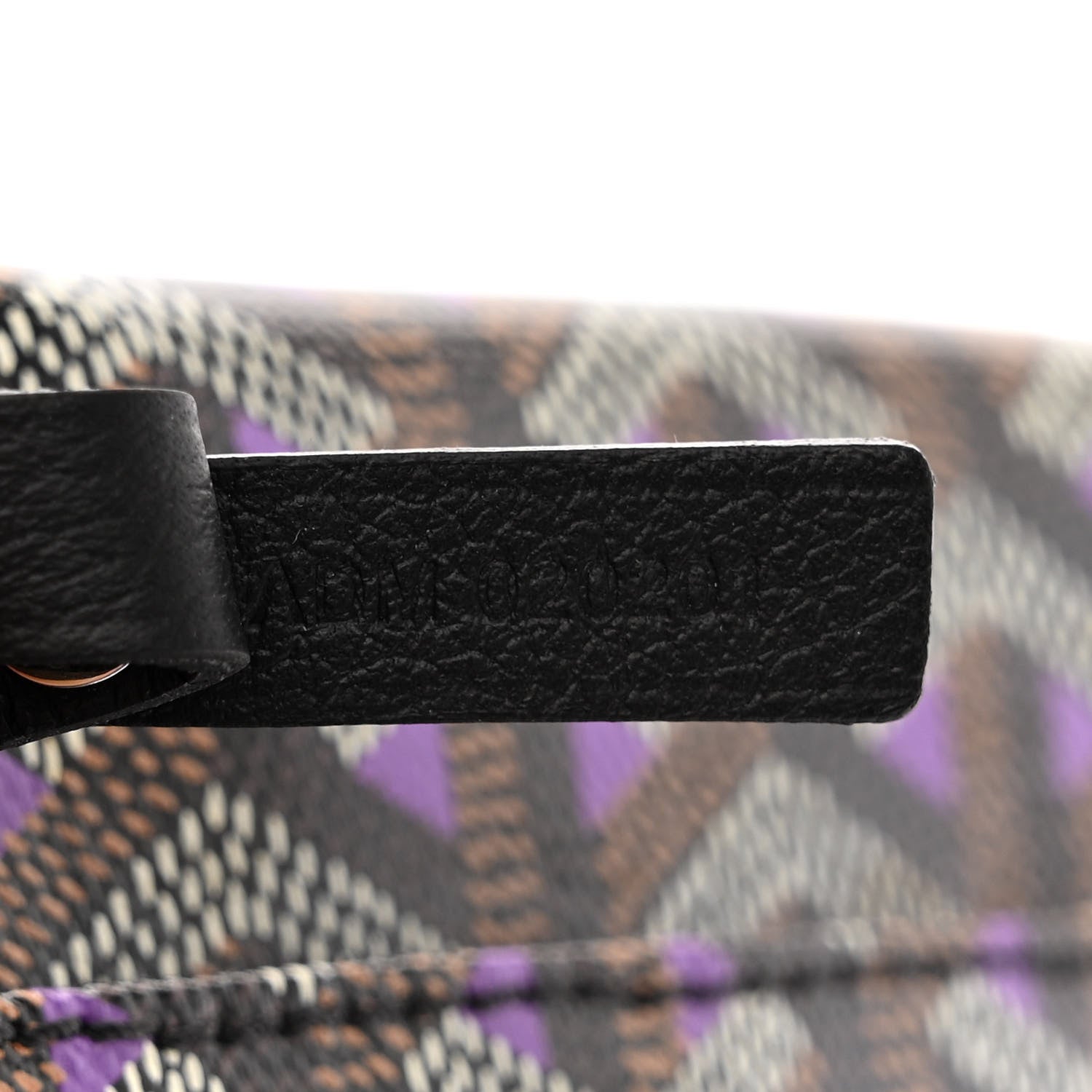 Goyard Goyardine Saint Louis Claire Voie PM Black Violet 8 of 14