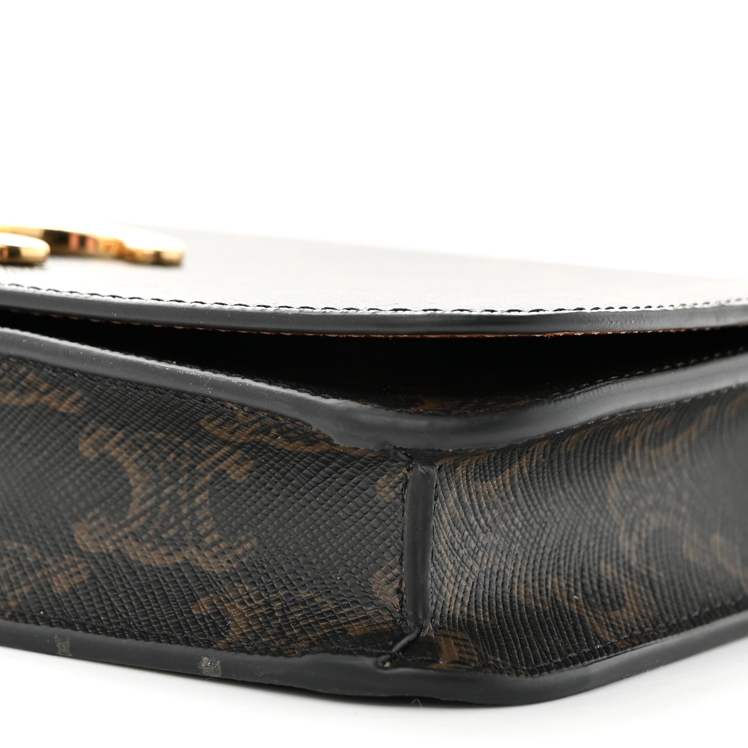 Celine Triomphe Canvas Multipochette Tan 9 of 9