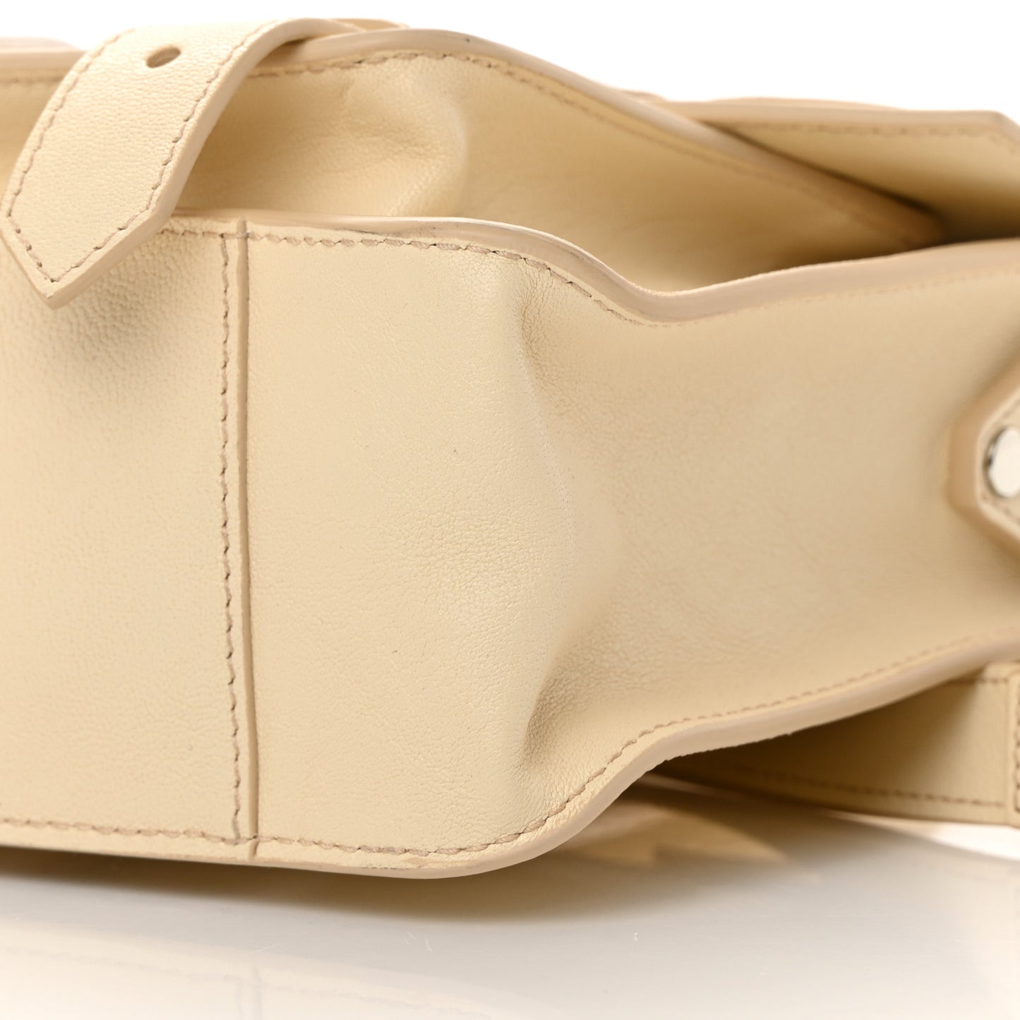 Lambskin Tiny PS1 Satchel Beige