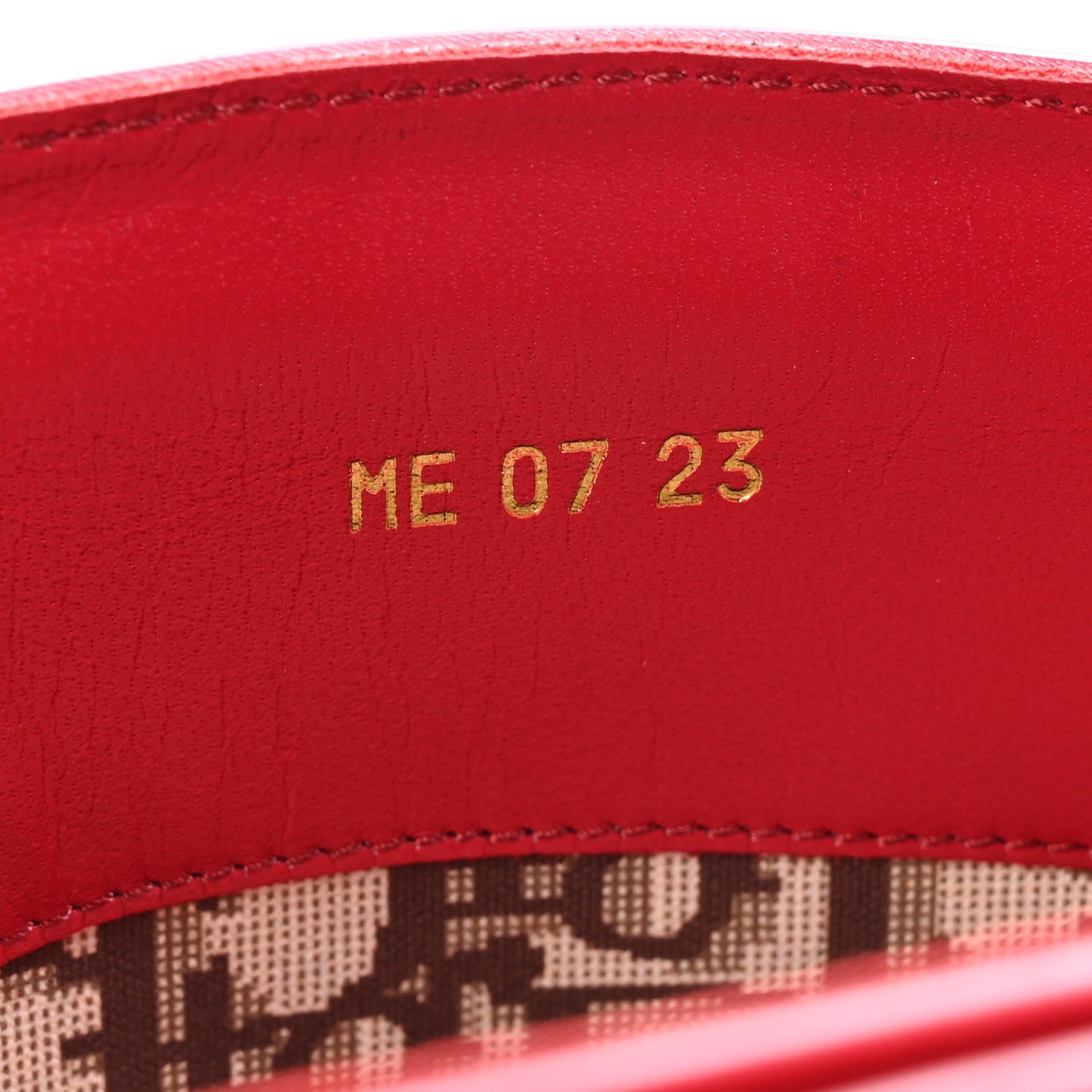 Rubber Embossed Wind Boots 40 Red