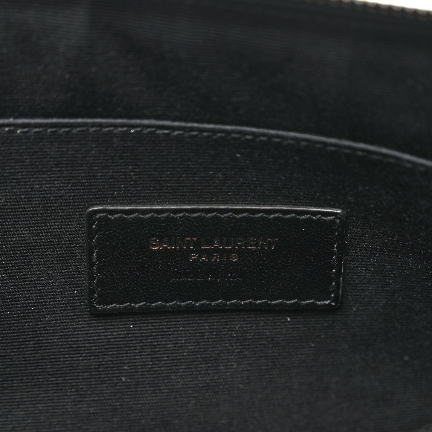 Calfskin Crocodile Embossed Monogram iPad Case Black