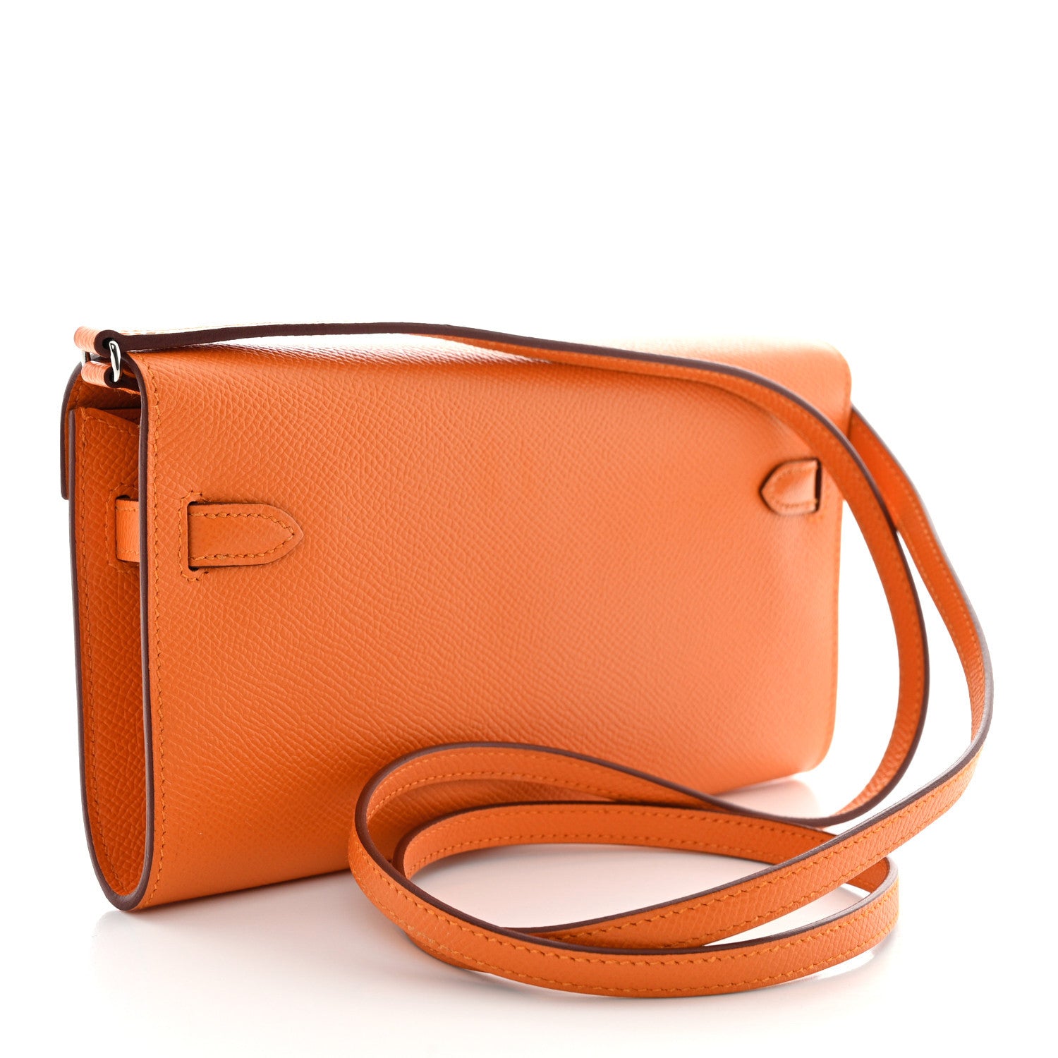 Hermes Epsom Kelly Wallet To Go Abricot 3 of 11