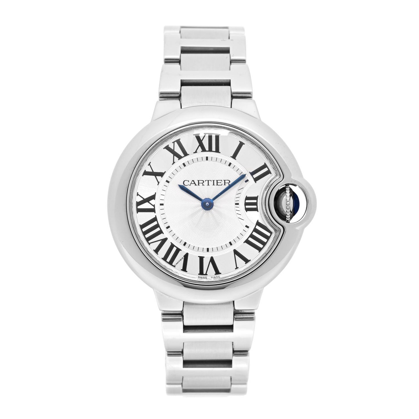 Stainless Steel 33mm Ballon Bleu De Cartier Automatic Watch