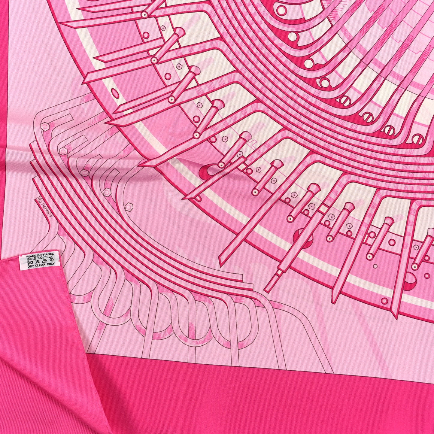 Silk Alternateur Scarf 90