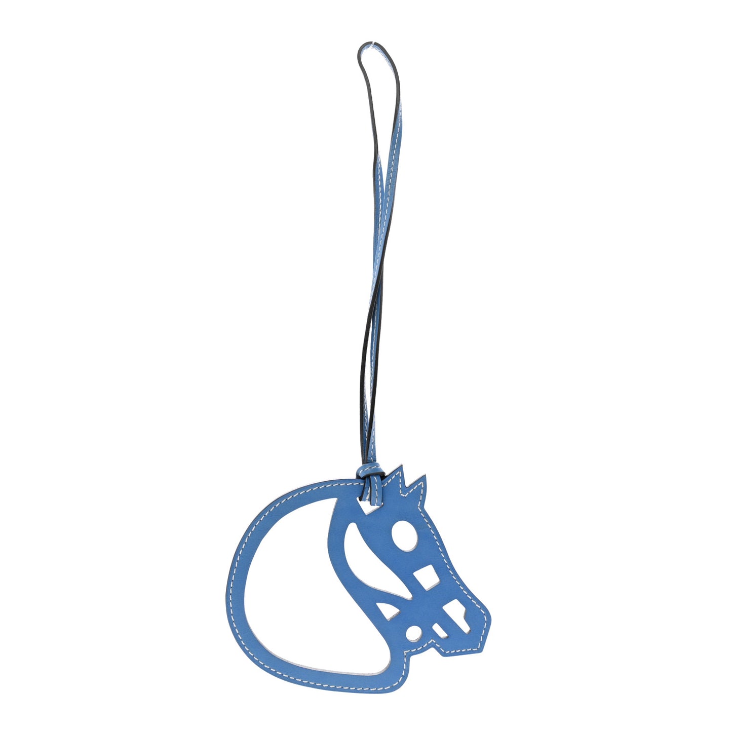 Swift Paddock Cheval Horse Bag Charm Bleu Paradis