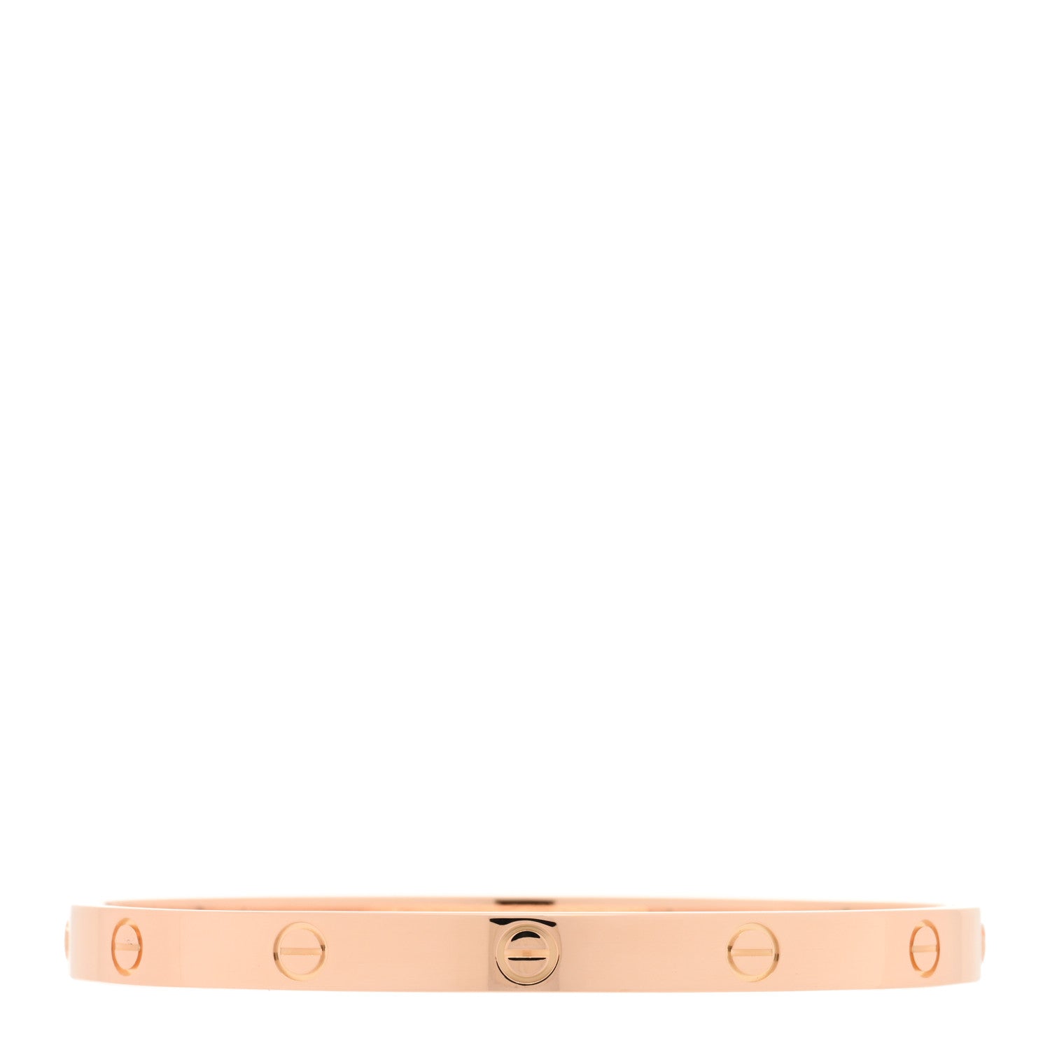 Cartier 18K Pink Gold LOVE Bracelet 20 1 of 5