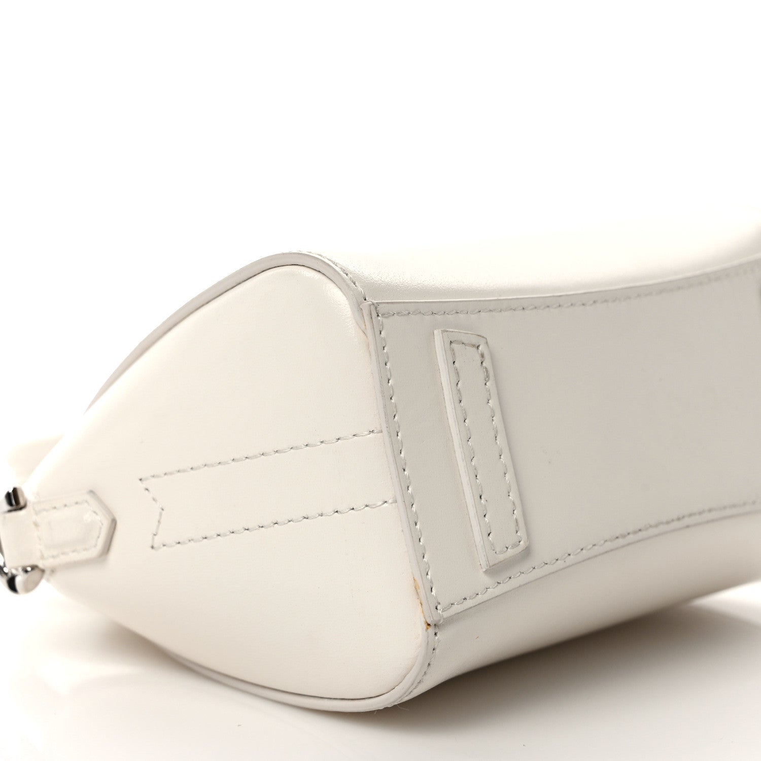 Givenchy Shiny Lord Calfskin Micro Antigona Ivory 6 of 10