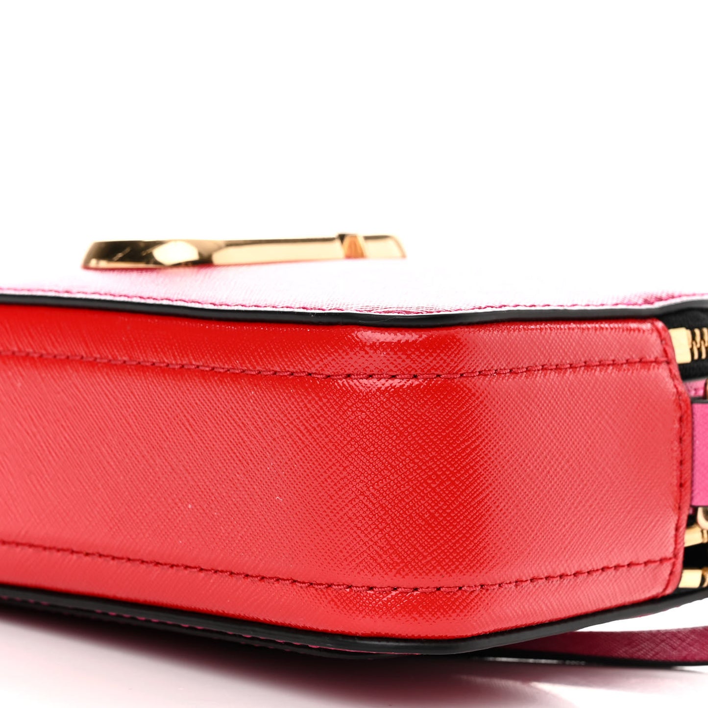 Saffiano Small Snapshot Camera Bag Hibiscus Multicolor