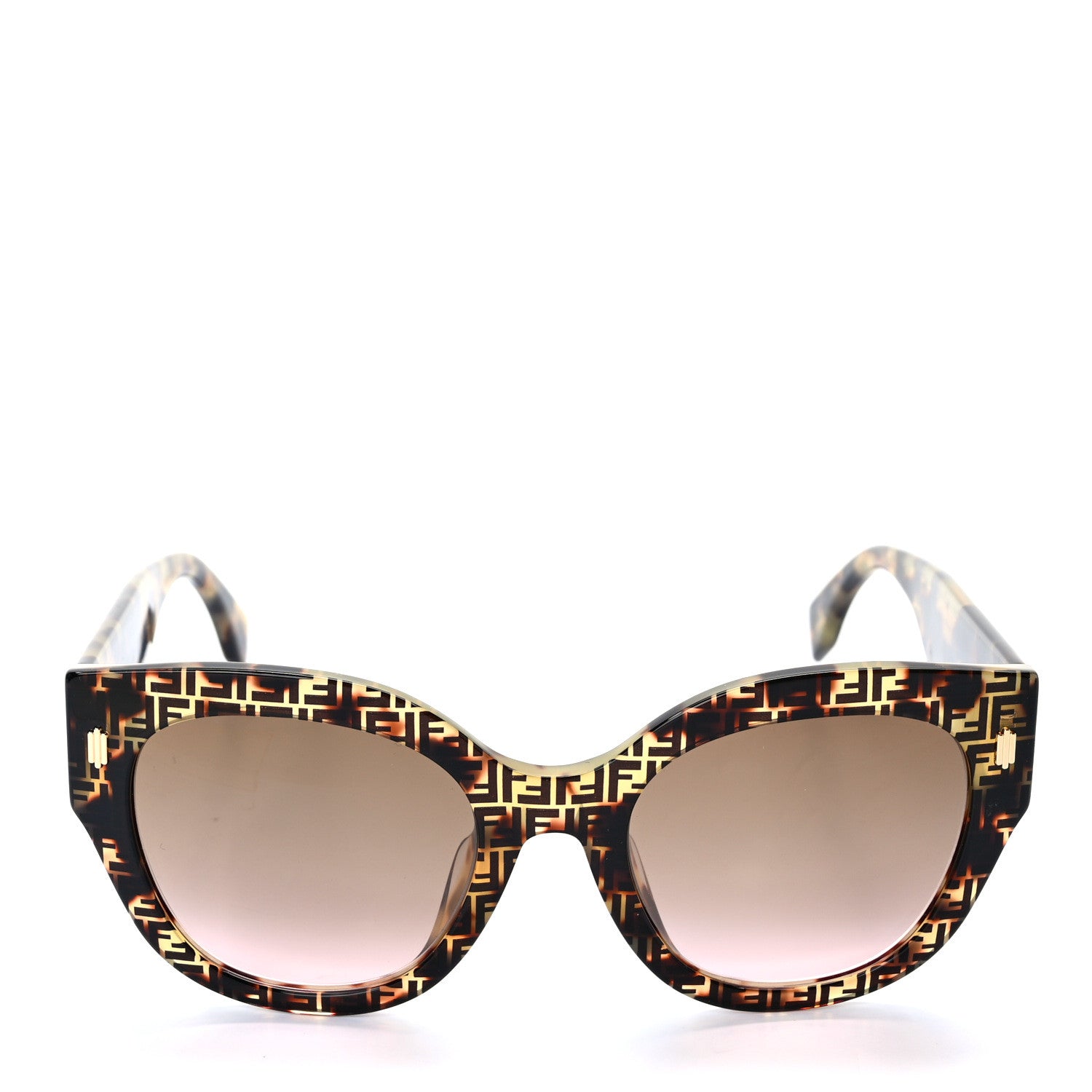 Fendi Acetate Fendi Roma Sunglasses FF 0452/F/S Havana 2 of 7