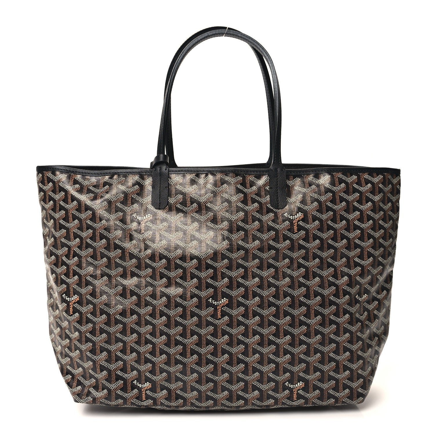 Goyard Goyardine Saint Louis PM Black 1 of 10