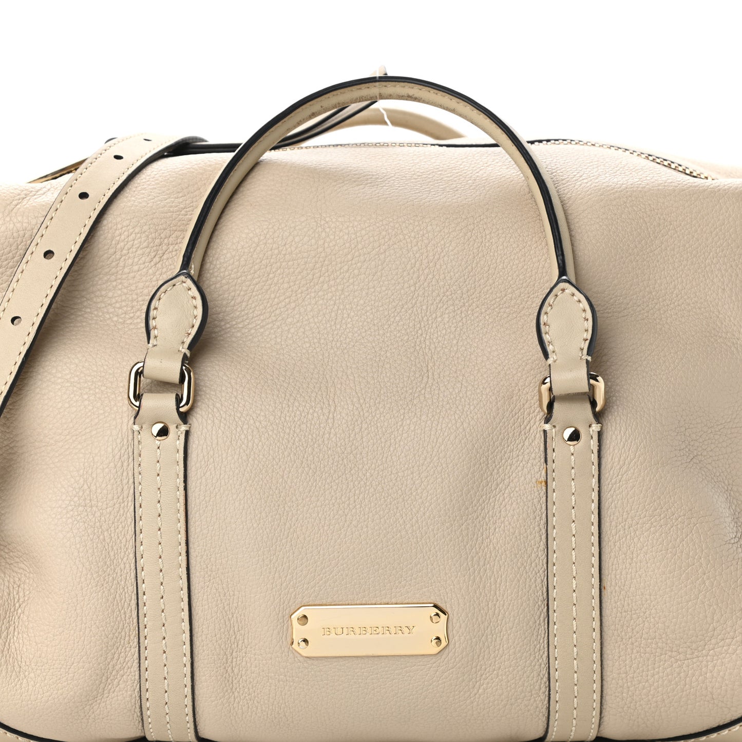 Calfskin Satchel Limestone