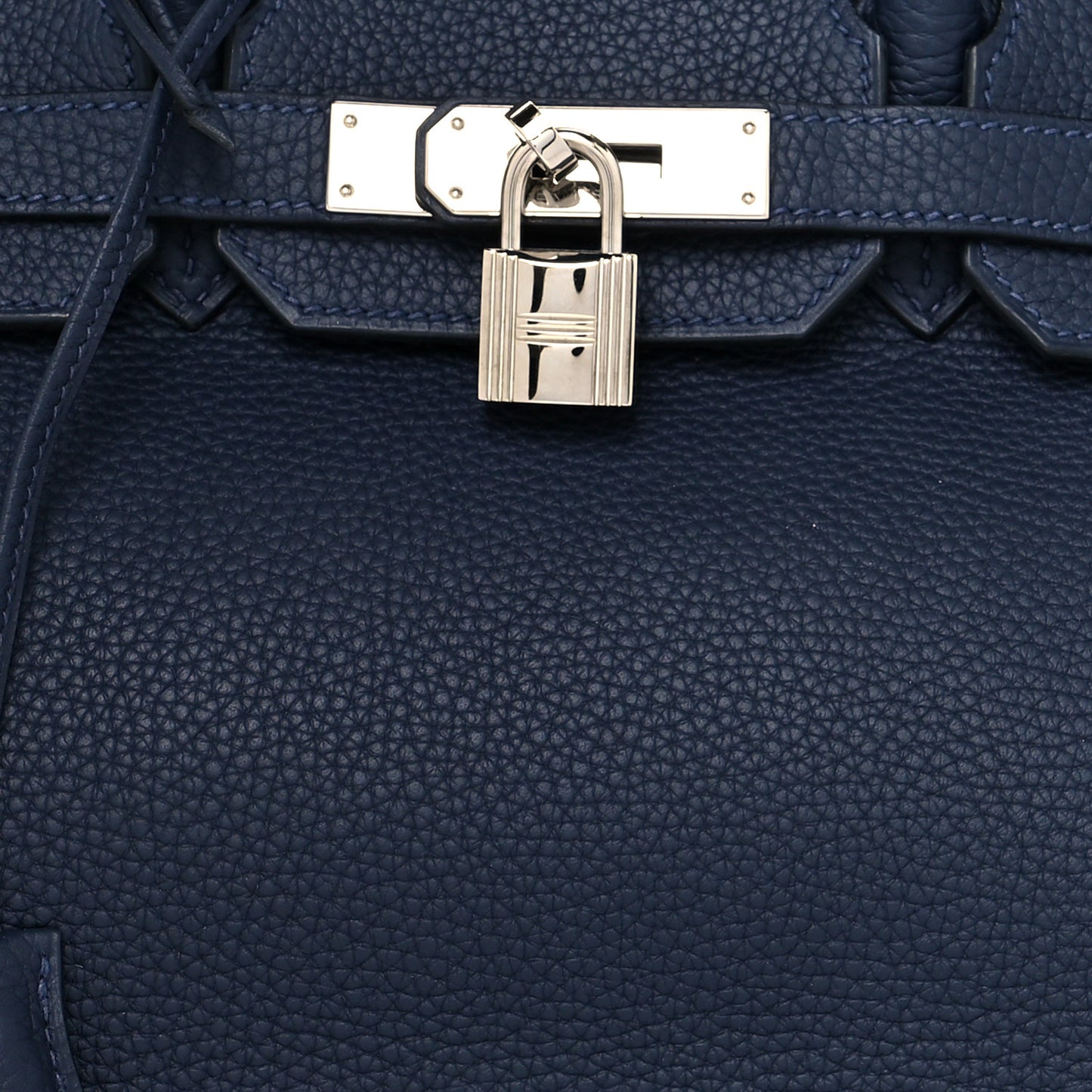 Togo Verso Birkin 30 Bleu Nuit Rose Pourpre