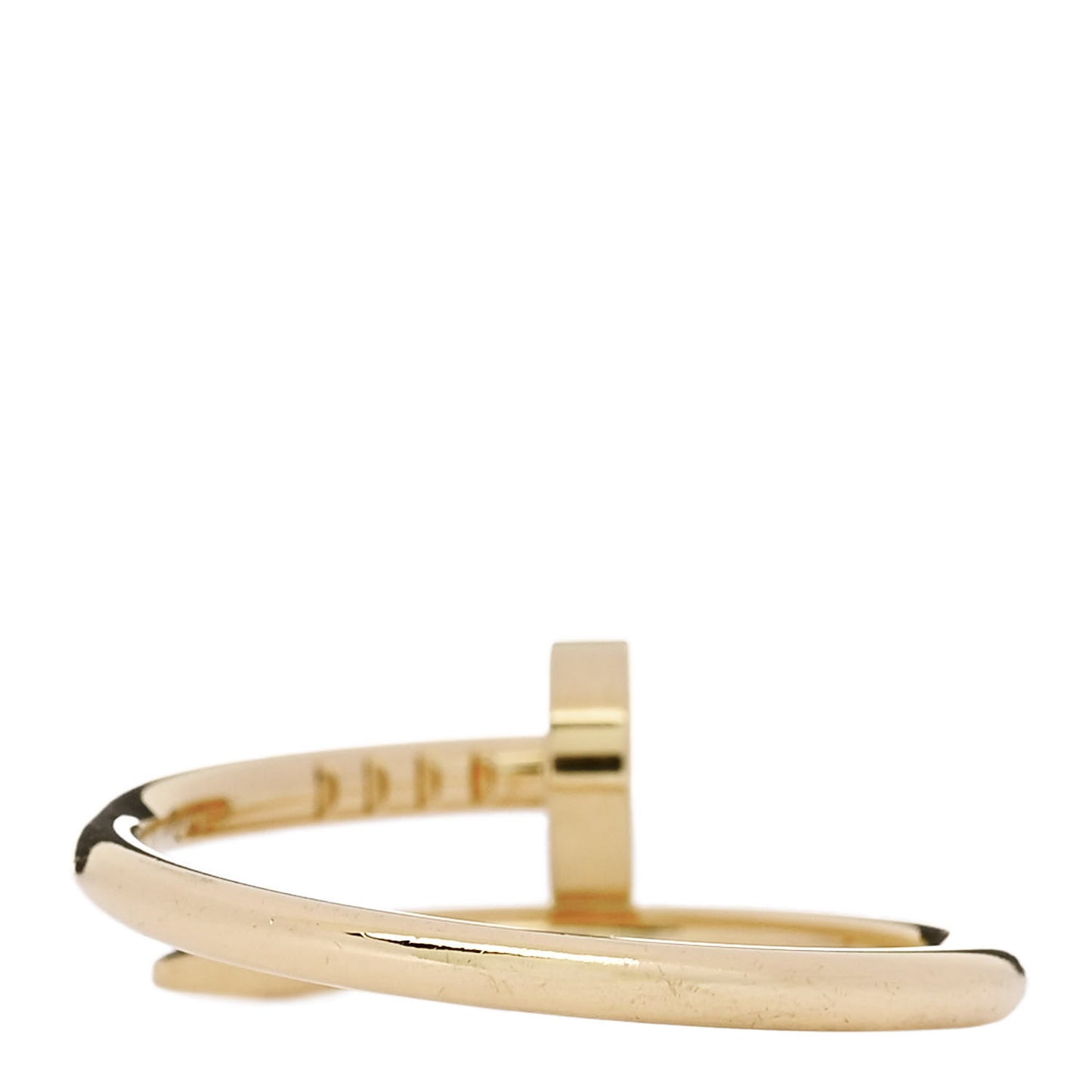 18K Yellow Gold Small Juste Un Clou Ring 53 6.25