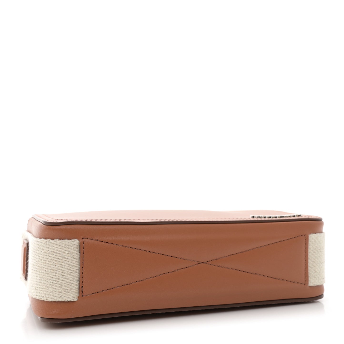 Smooth Calfskin Le Cuerda Horizontal Light Brown