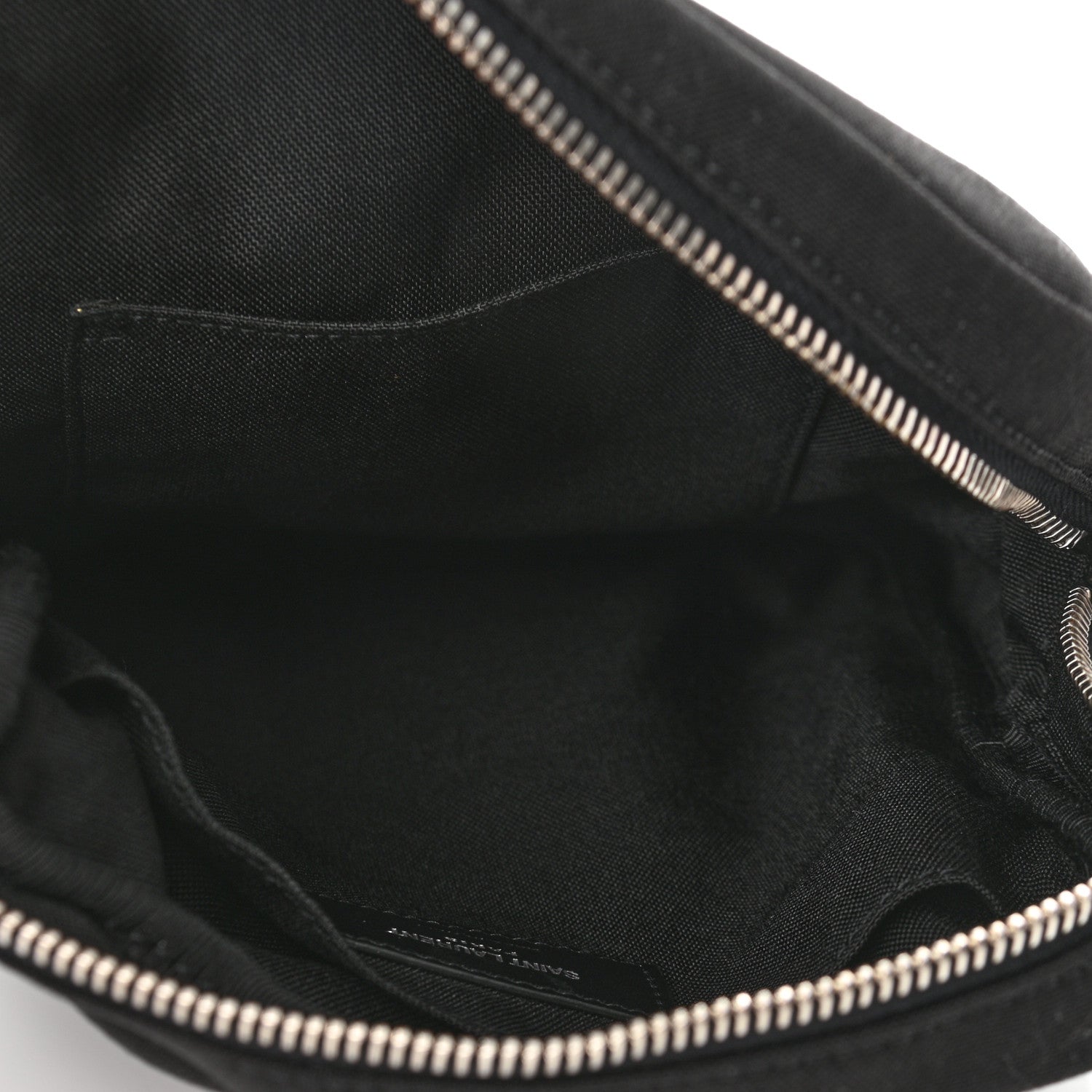 Saint Laurent Canvas Rivington Race Pouch Black 5 of 9