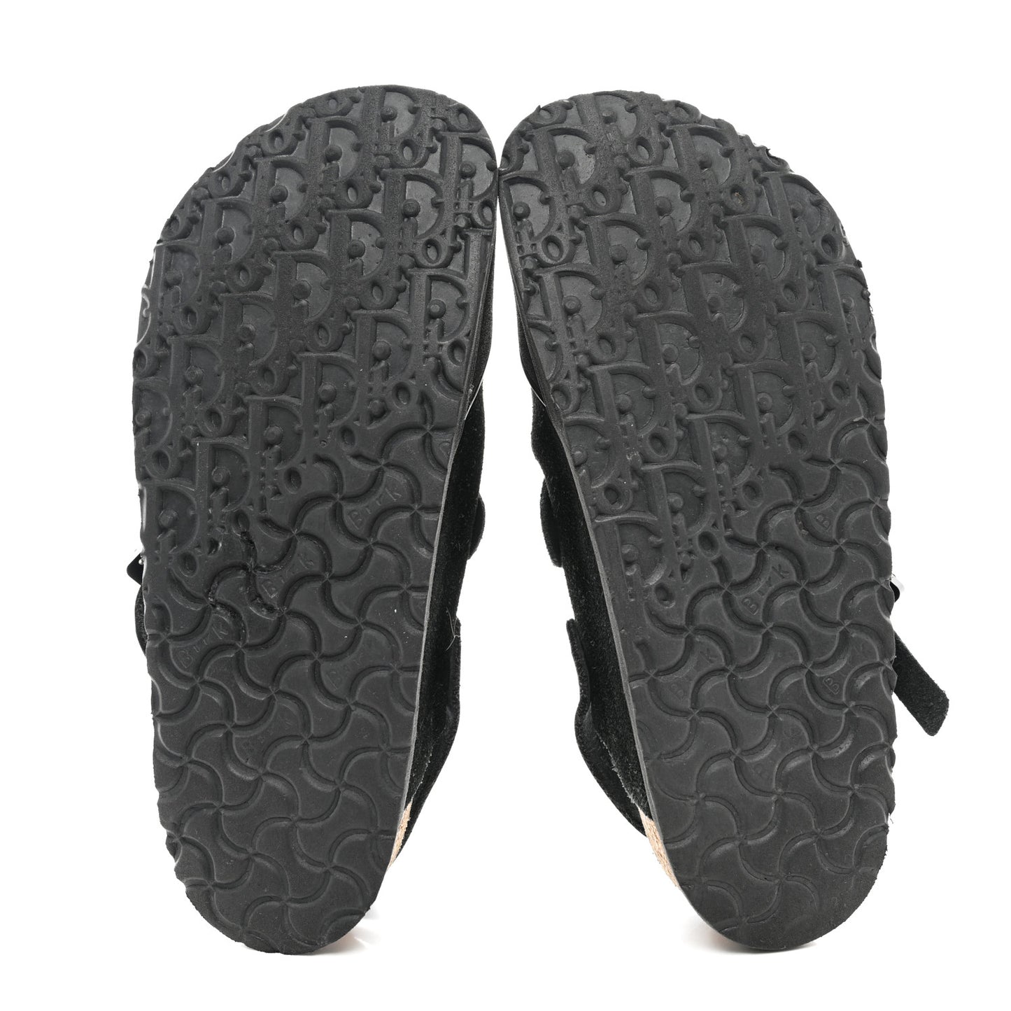 X BIRKENSTOCK Felted Wool Nubuck Calfskin Tokio Mule 42 Black