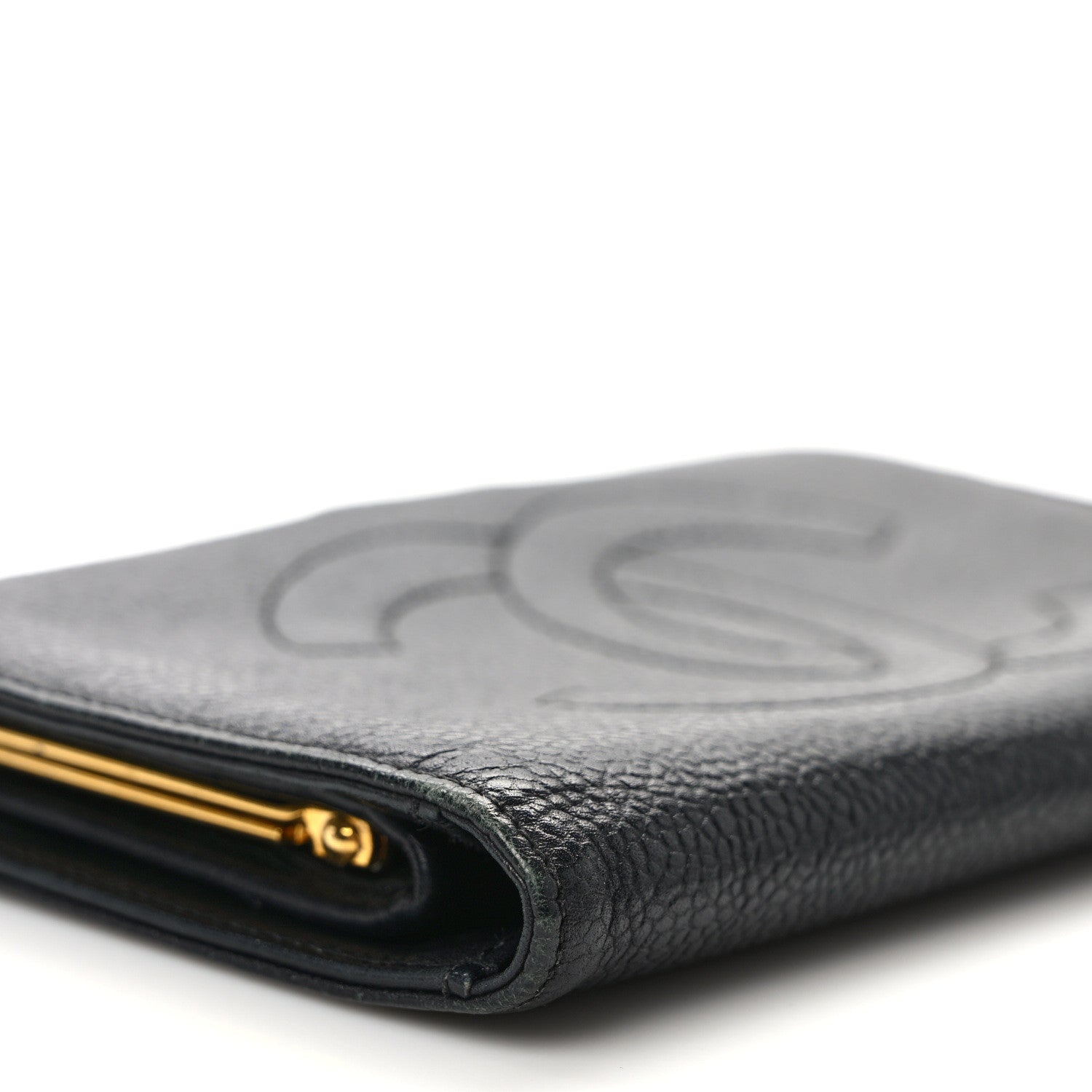 Chanel Caviar Timeless CC French Wallet Black 8 of 11