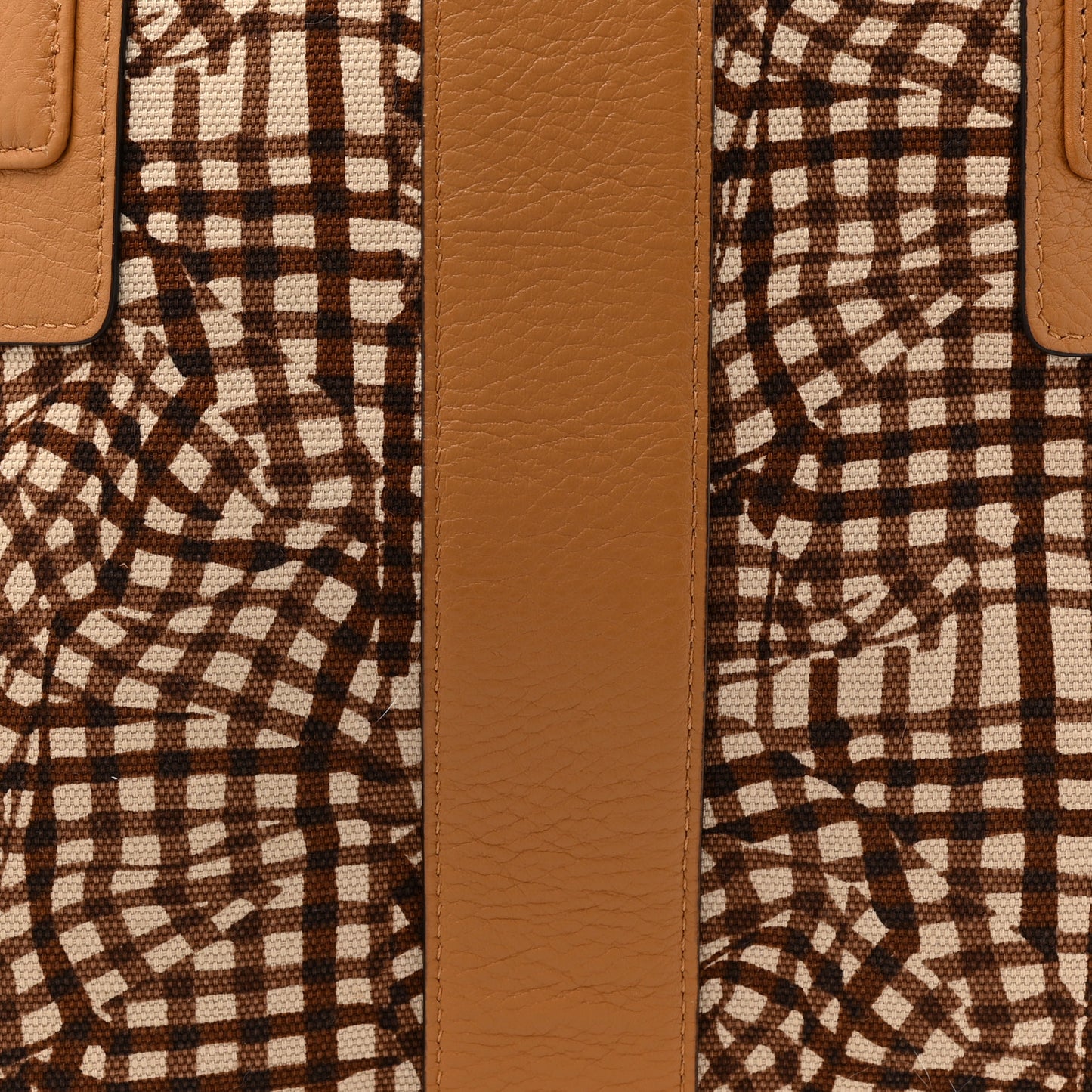 Visetos Medium Liz Reversible Shopper Tote Cognac