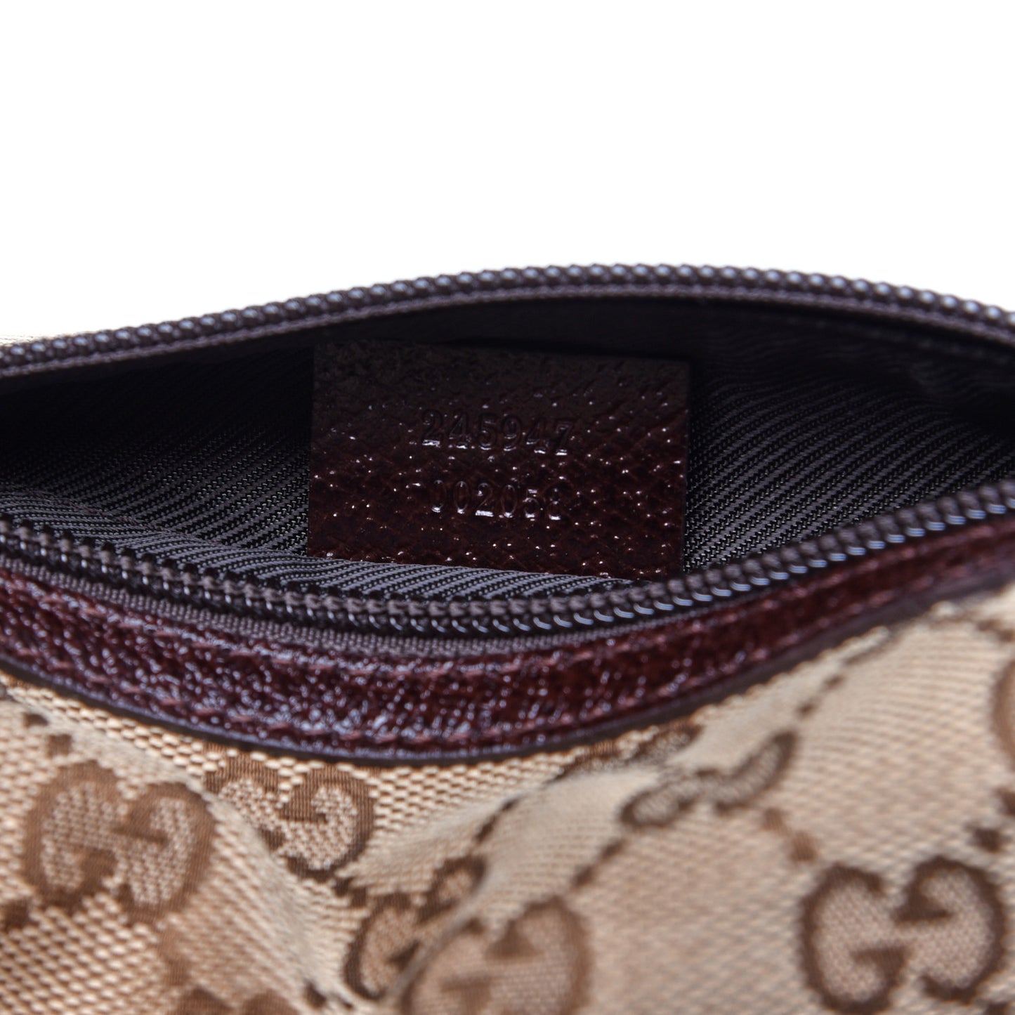 Monogram Small Cosmetic Case Dark Brown