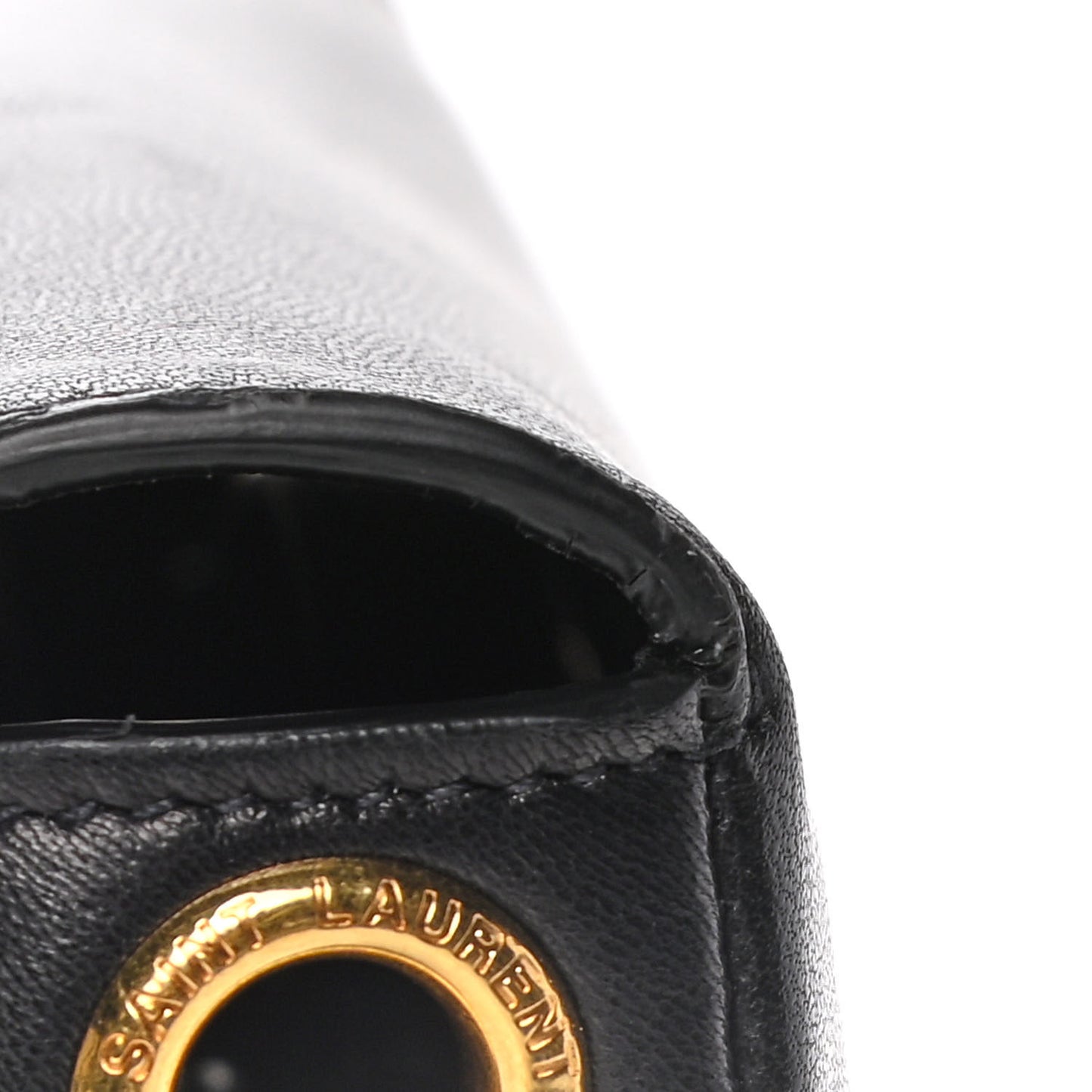 Lambskin Monogram Tassel Kate 99 Black