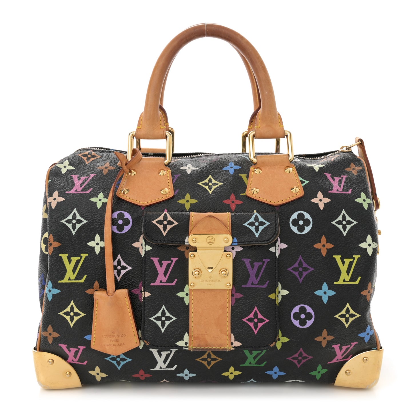 Monogram Multicolor Speedy 30 Black