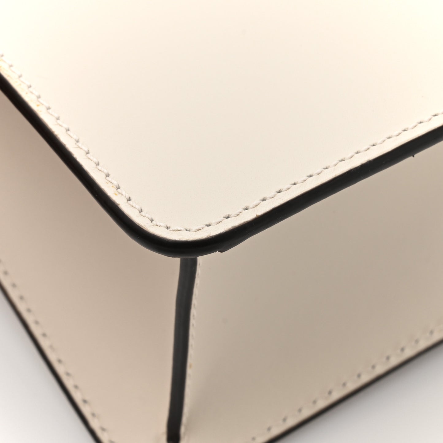 Calfskin Small Sylvie Shoulder Bag Off White