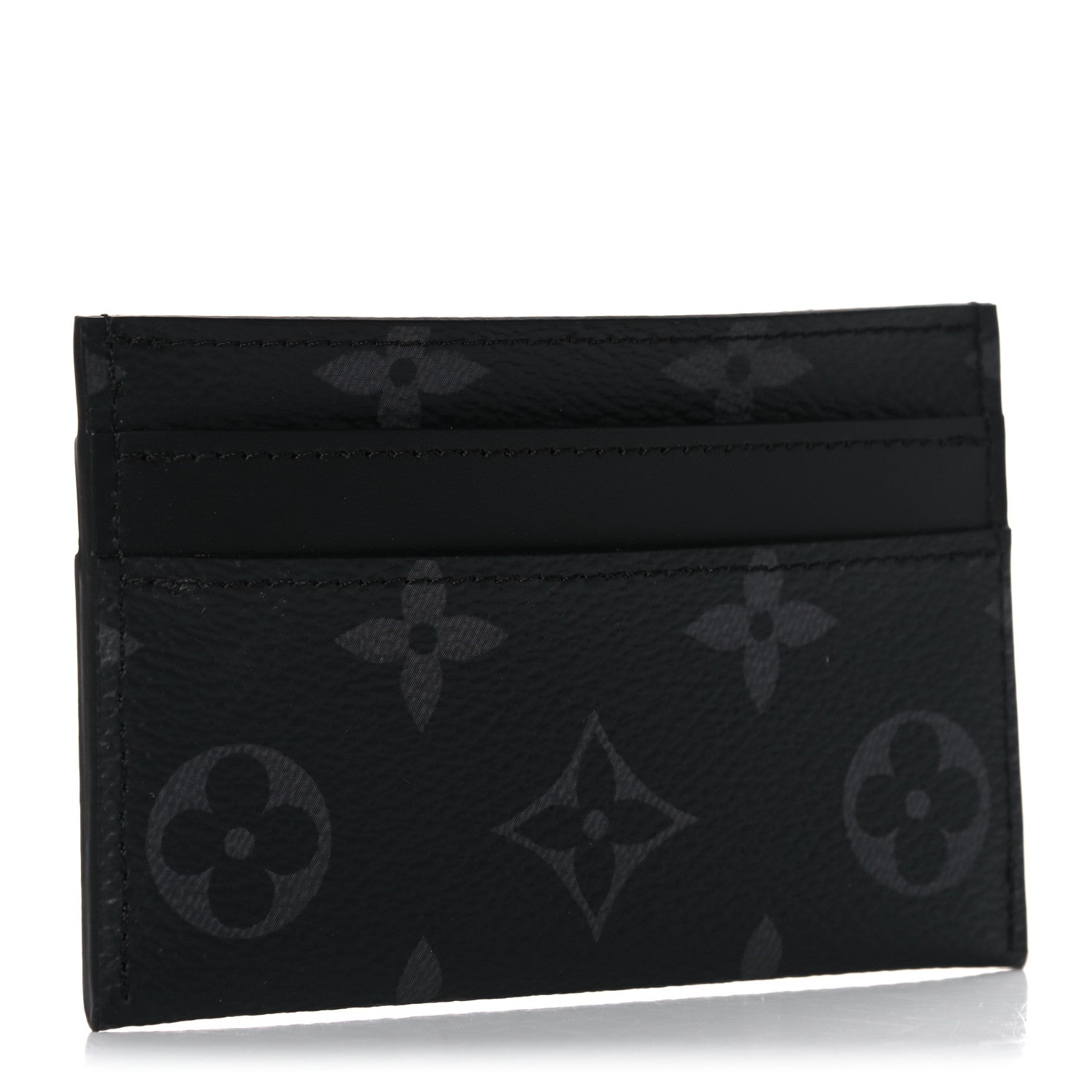 Louis Vuitton Monogram Eclipse Porte-Cartes Double Card Holder 3 of 9