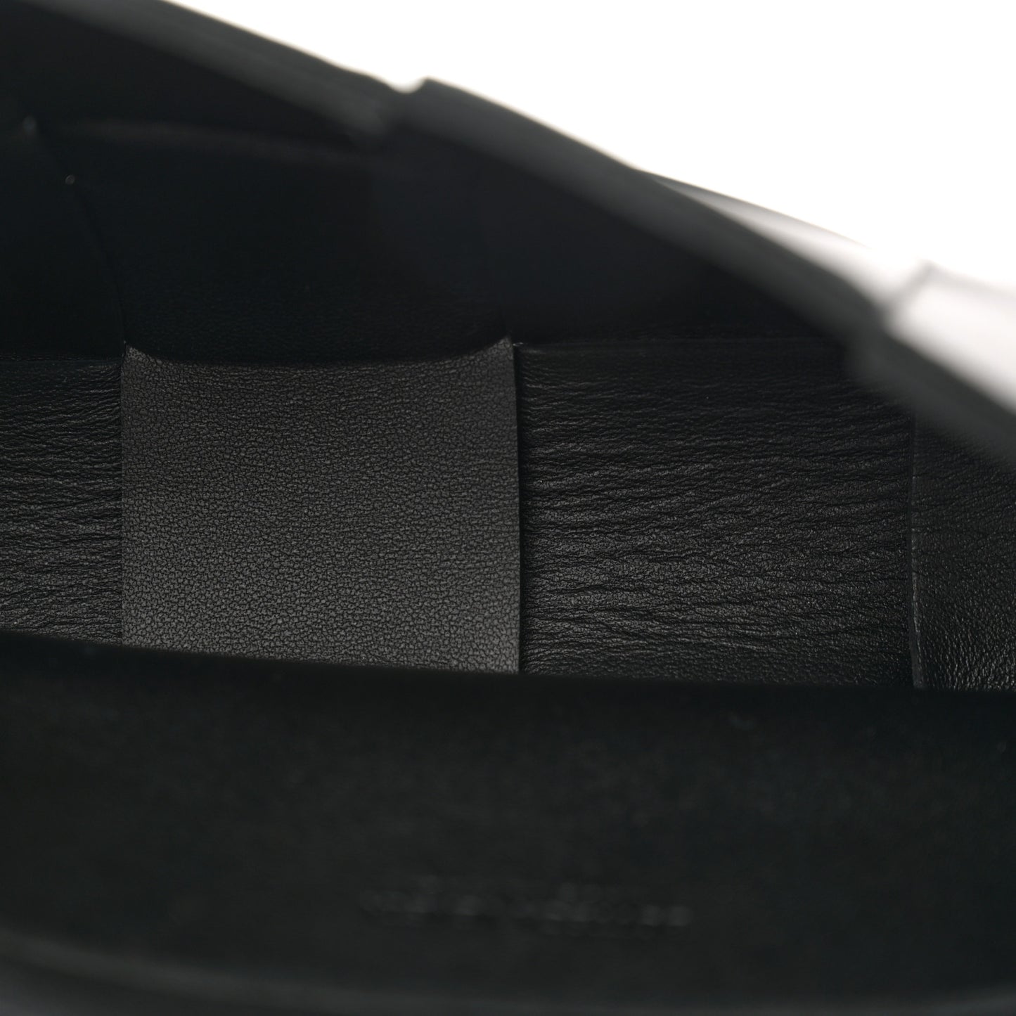 Nappa Maxi Intreccio The Belt Cassette Bag Black