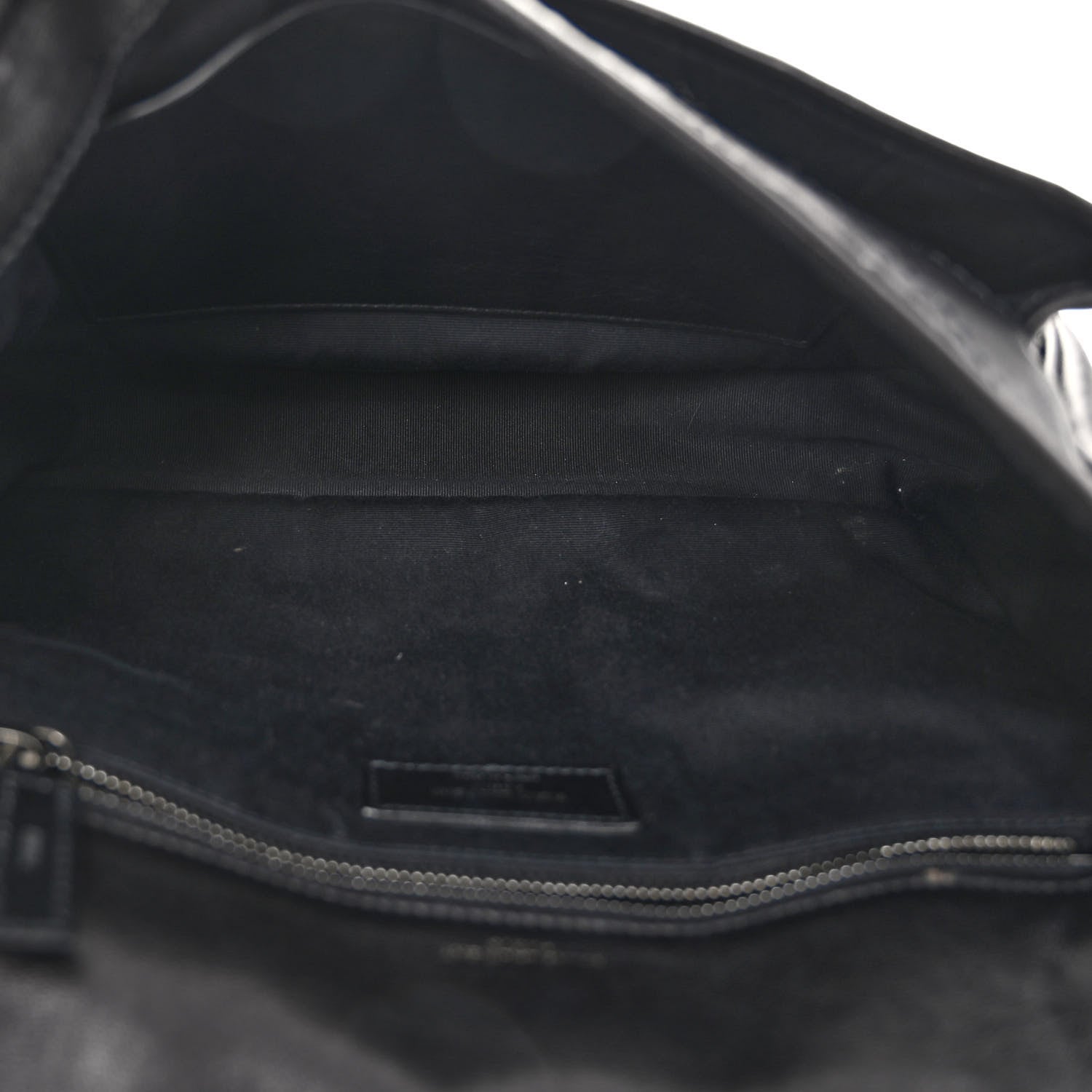 Saint Laurent Calfskin Matelasse Monogram Studded Stardust Medium Niki Chain Satchel Black 5 of 11