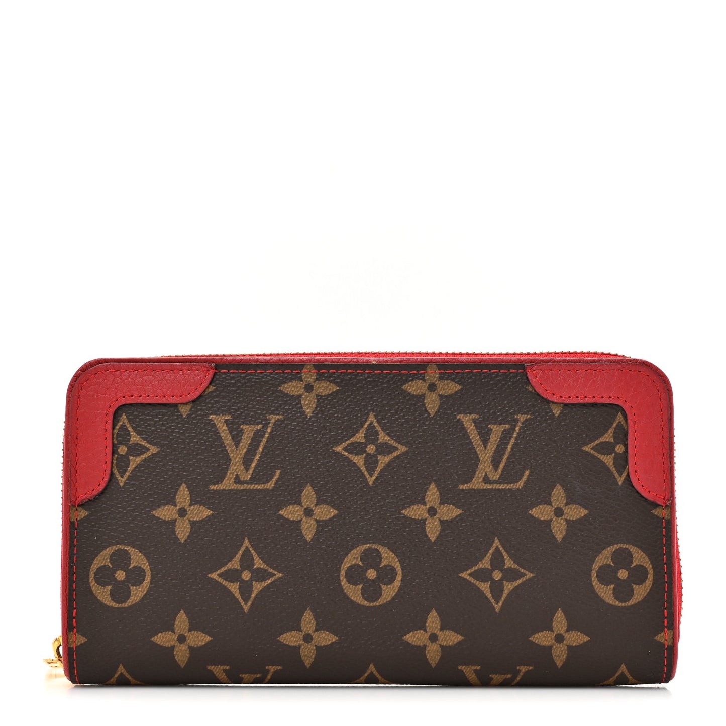 Monogram Retiro Zippy Wallet Cherry