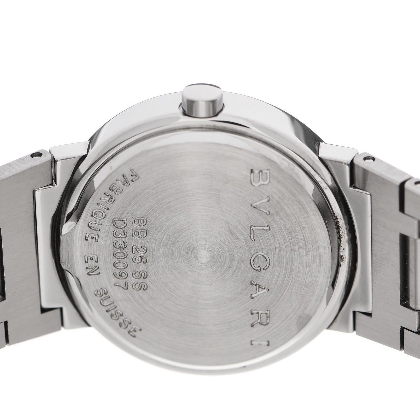 Stainless Steel 26mm Quartz Watch Black