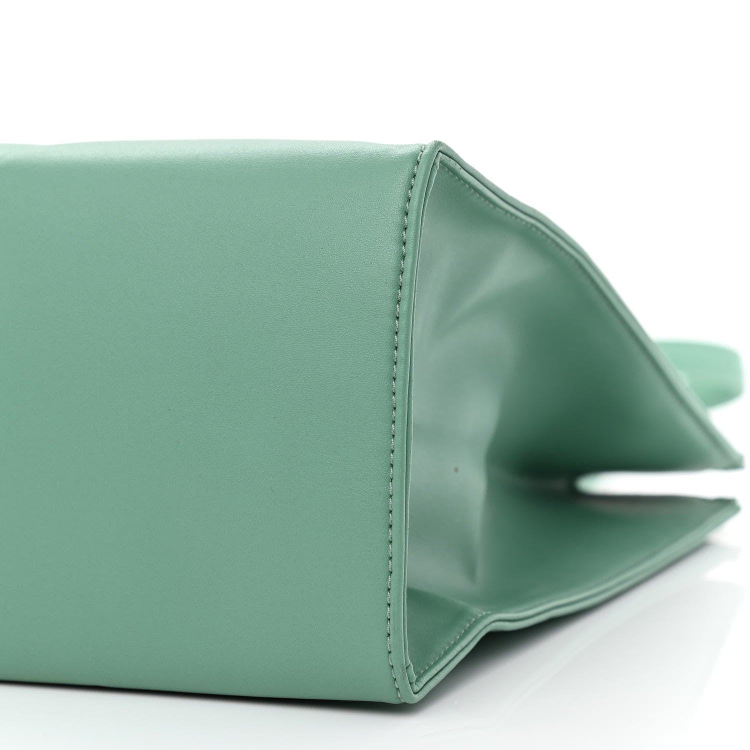 Telfar Vegan Leather Medium Shopping Bag Sage 11 of 11
