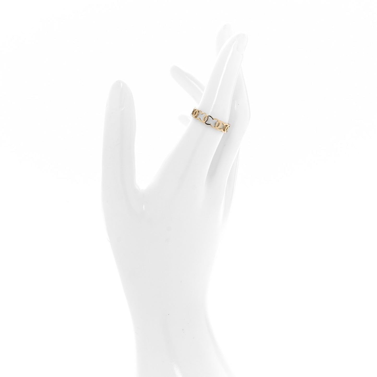 Metal CC Ring 54 7 Gold