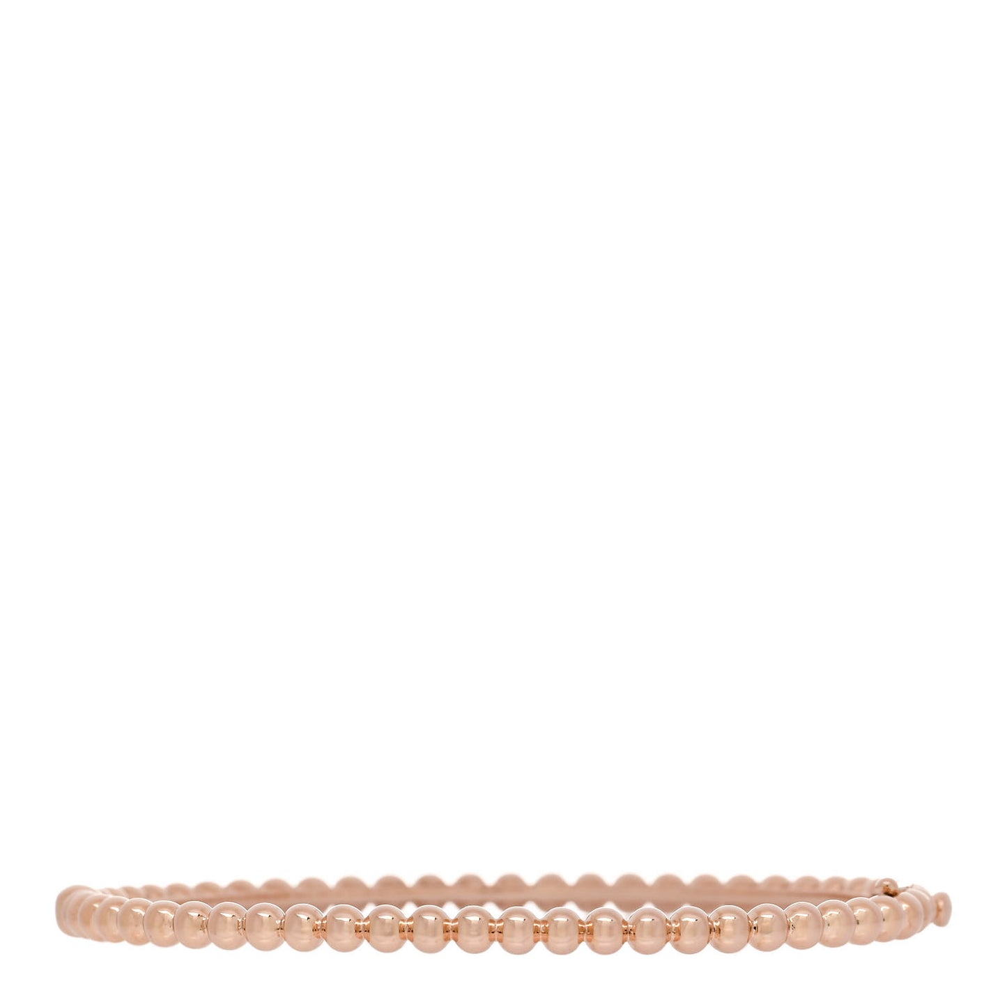 18K Rose Gold Perlee Pearls of Gold Bracelet M