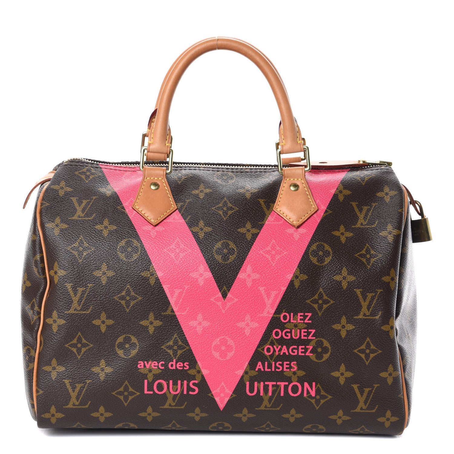 Louis Vuitton Monogram Speedy 30 V Grenade 1 of 9