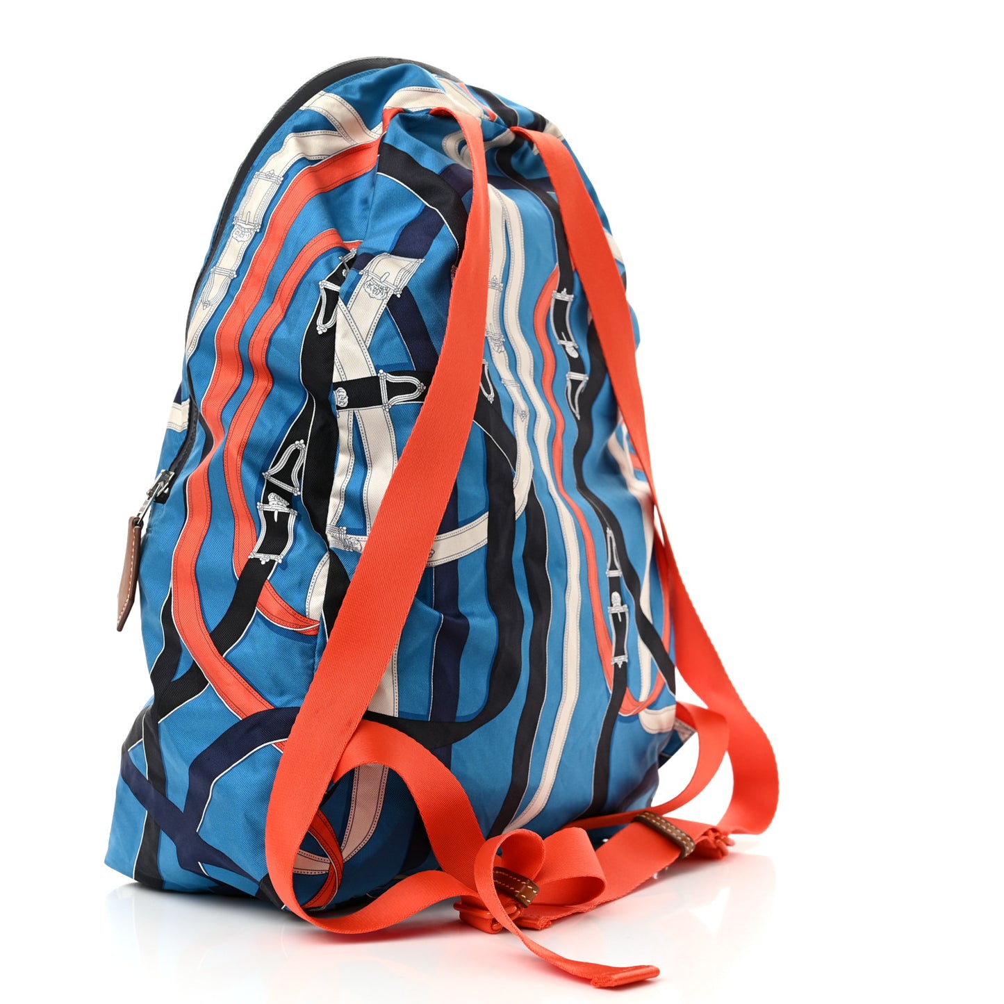 Silk Barenia Cavalcadour Airsilk Backpack Bleu Zanzibar Orange Poppy Fauve