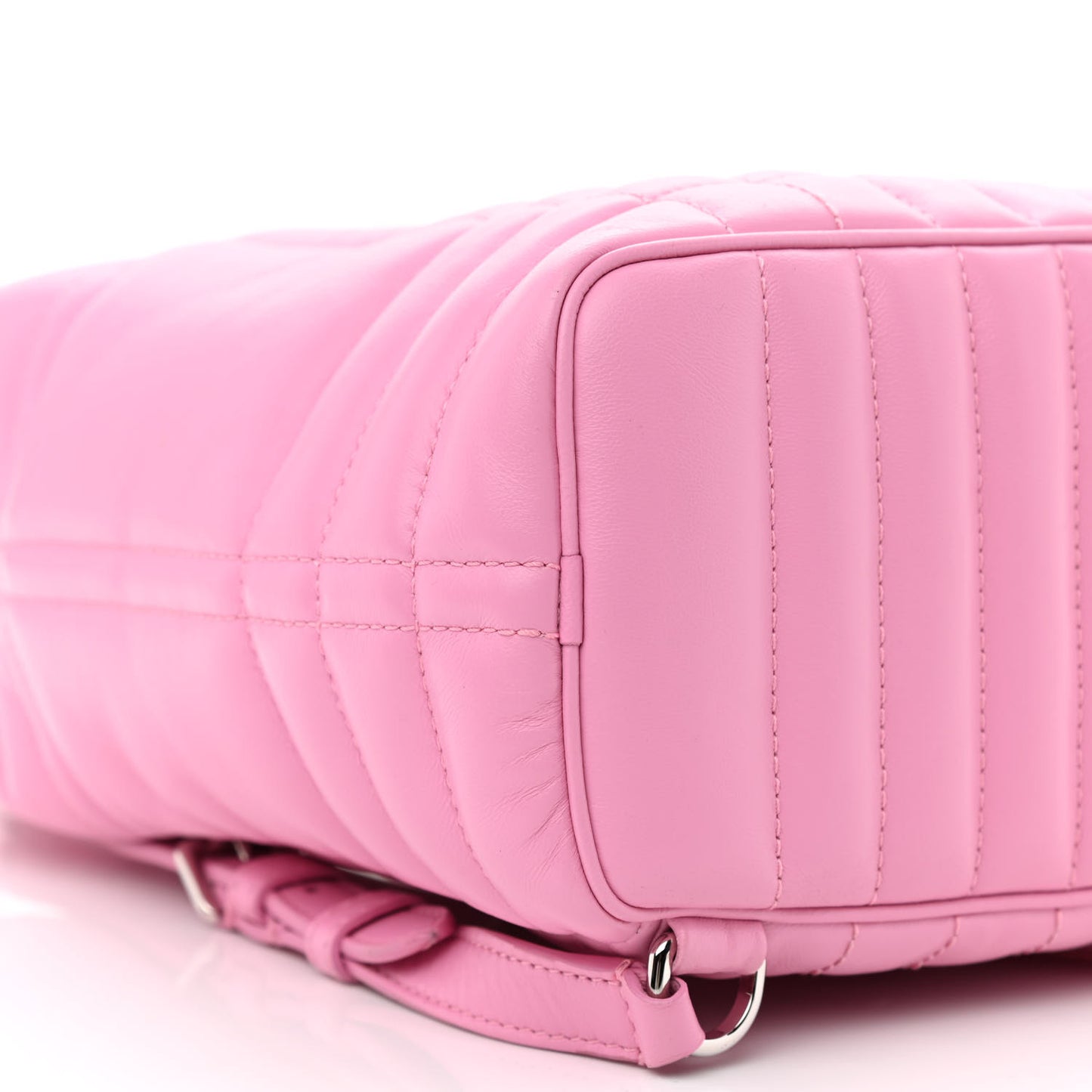 Lambskin Quilted Mini Lola Backpack Primrose Pink