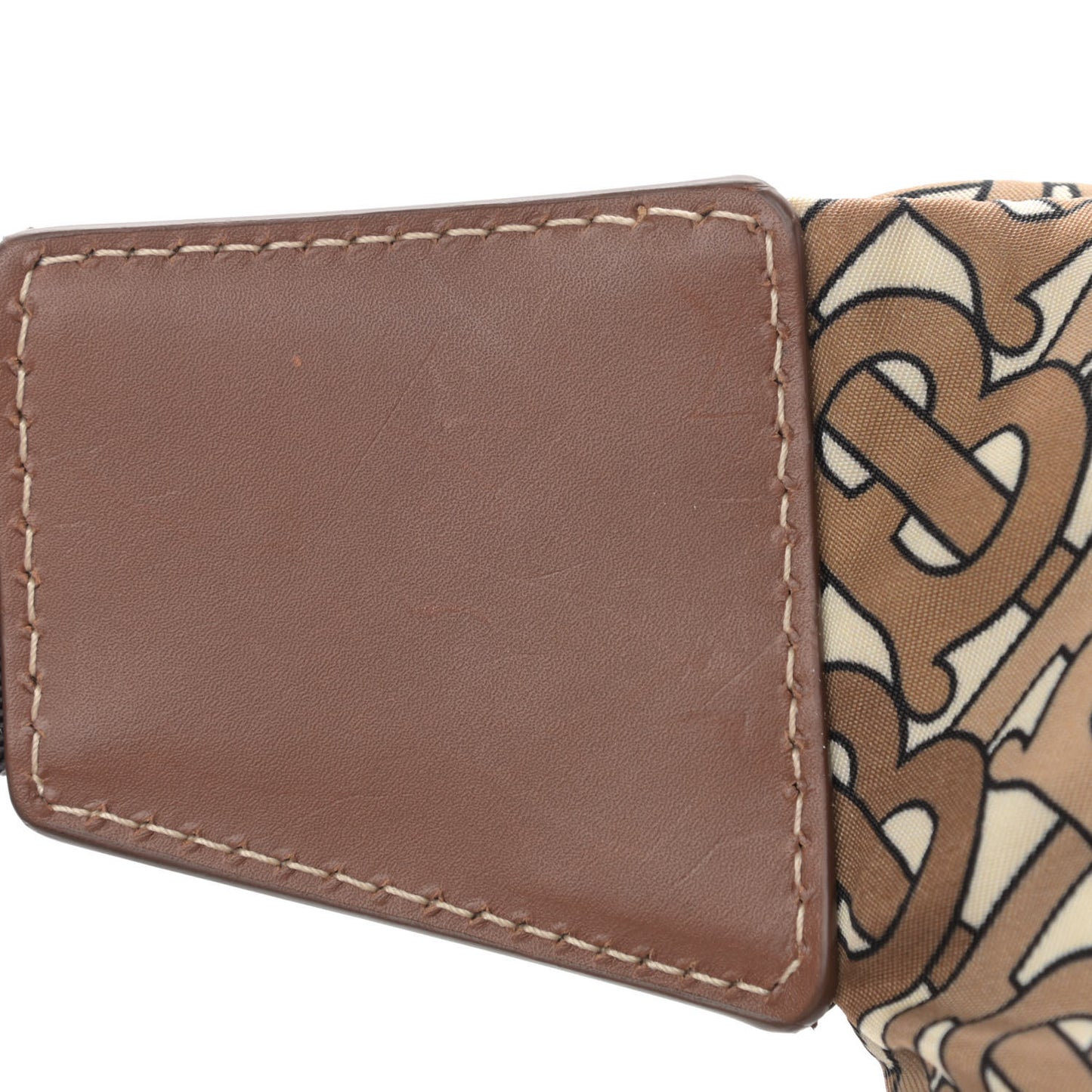 Nylon Monogram Bum Bag Beige