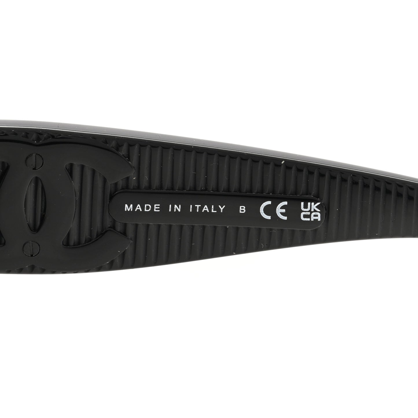 Acetate Shield Sunglasses 5495A Black