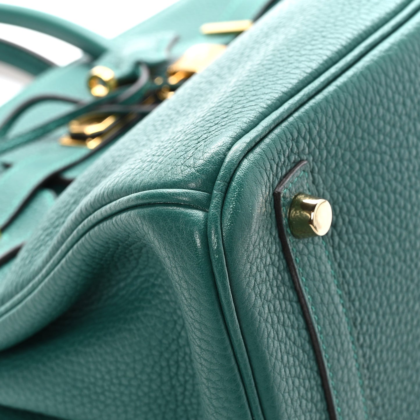 Taurillon Clemence Birkin 30 Malachite