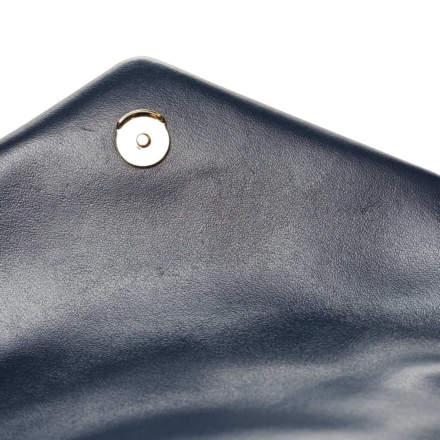 Saint Laurent Velvet Y Quilted Monogram Toy Loulou Chain Satchel Deep Marine 12 of 12