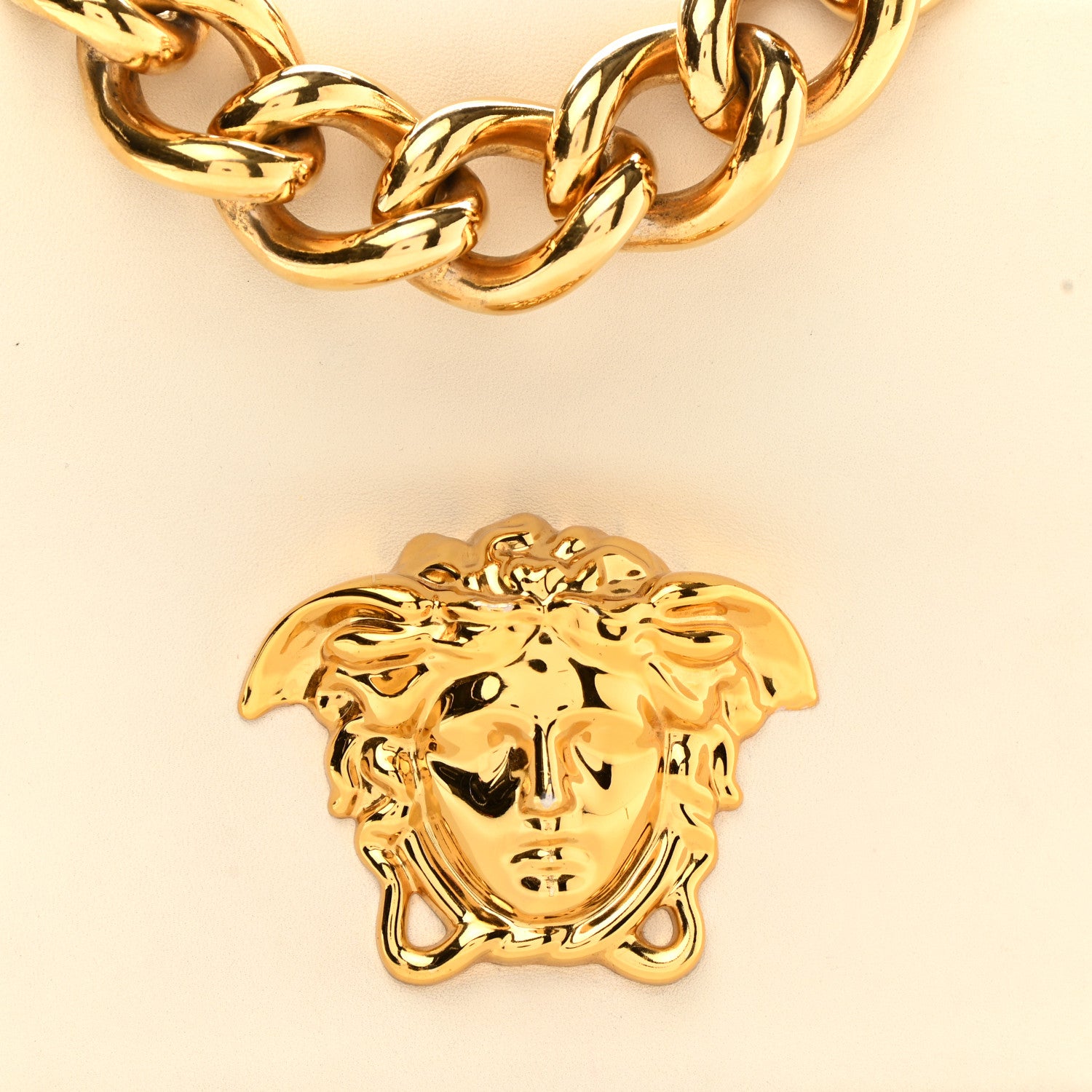 Versace Nappa Palazzo Sultan Shoulder Bag White 6 of 11