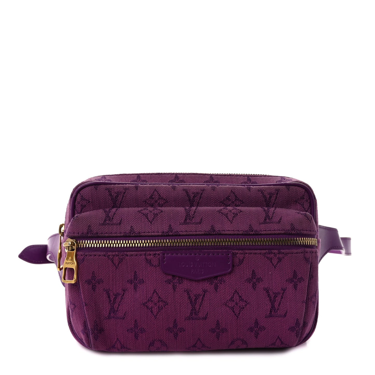 Denim Monogram Outdoor Bumbag Purple