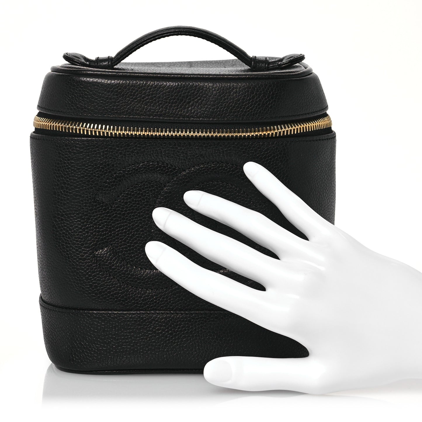Caviar Vanity Cosmetic Case Black