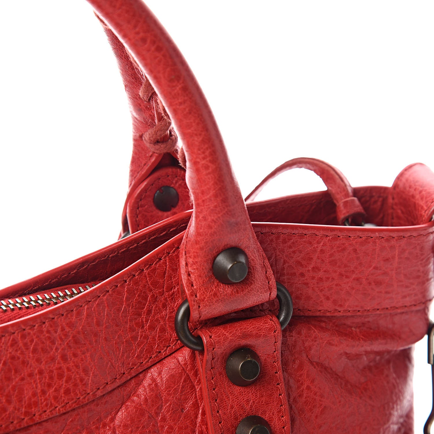 Balenciaga Agneau Classic Hardware First Rouge Coquelicot 11 of 12