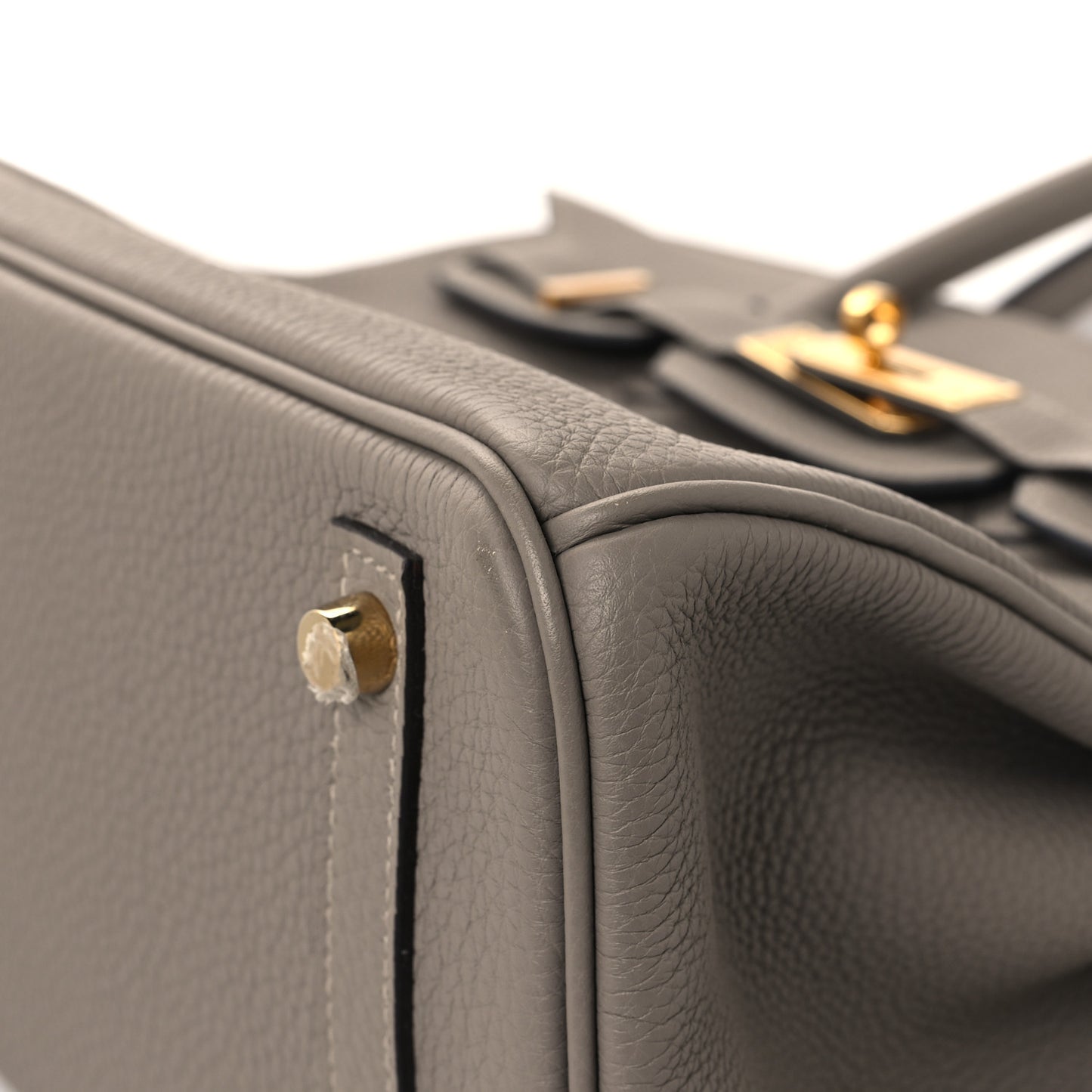 Togo Birkin 30 Gris Asphalte
